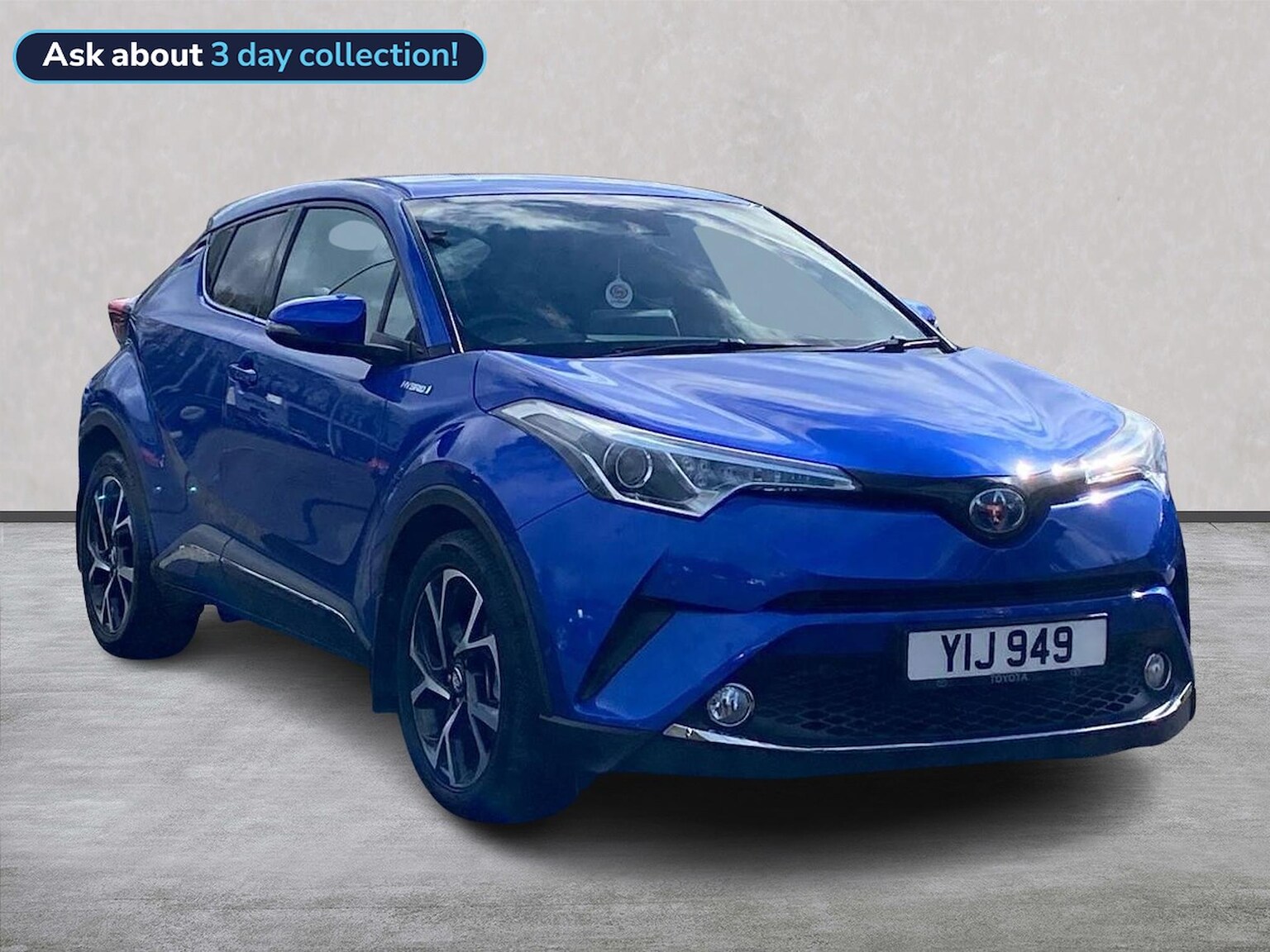 2019 C HR HATCHBACK 2019 1.8 VVT H DESIGN SUV 5DR PETROL HYBRID CVT EURO... photo