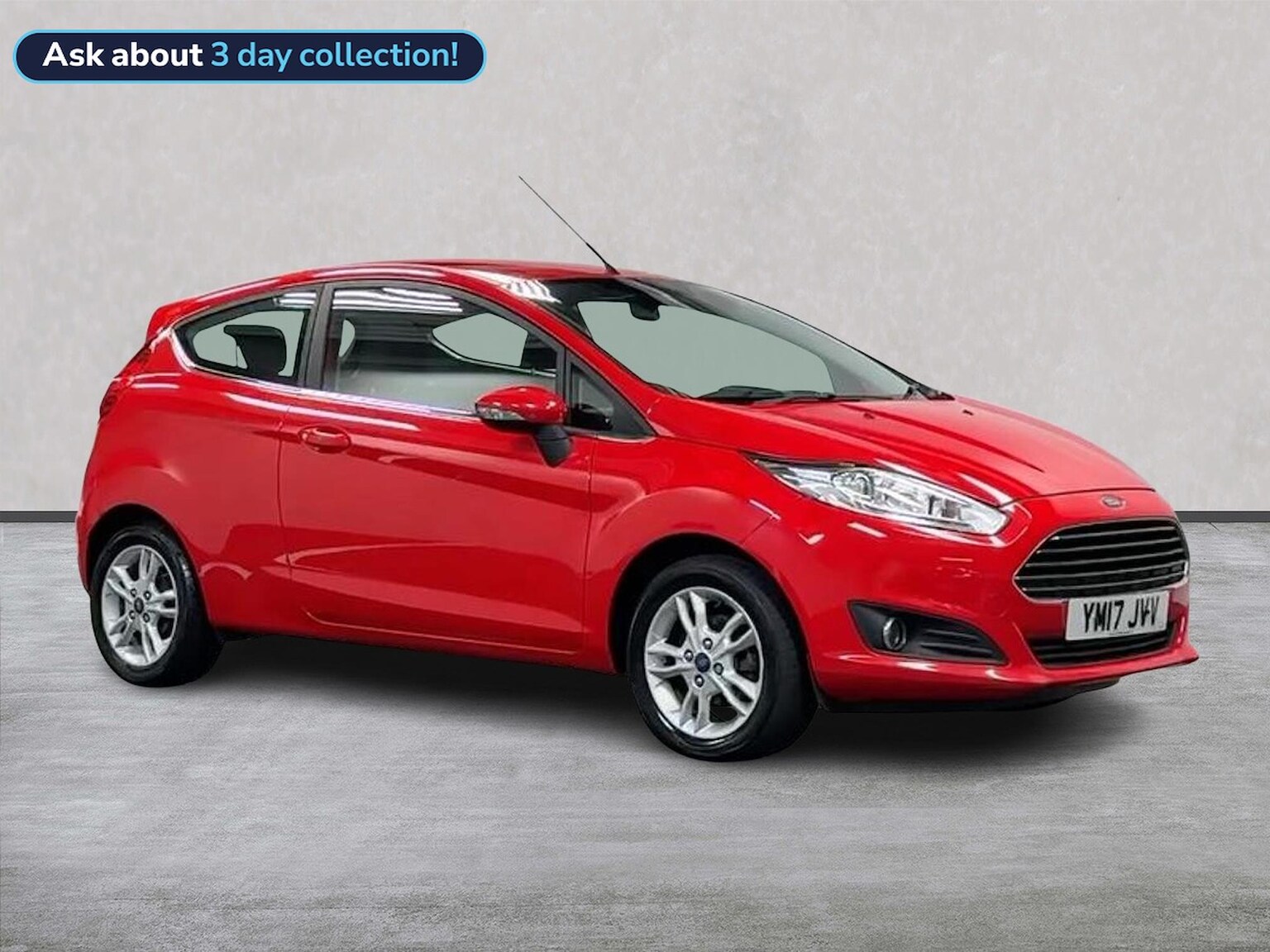 FORD FIESTA HATCHBACK 1.25 Zetec Hatchback 3Dr Petrol Manual Euro 6 (82 Ps)