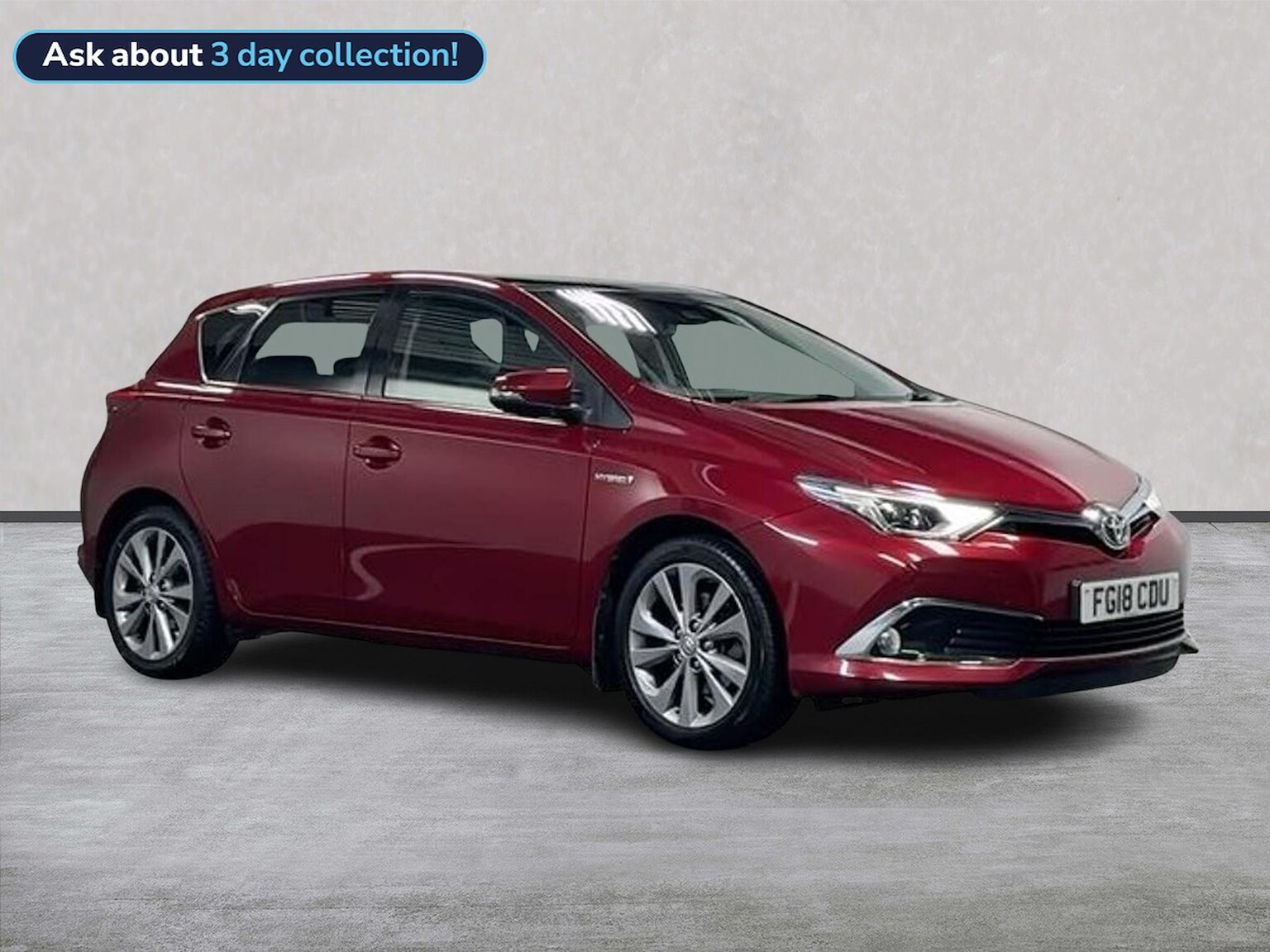 TOYOTA AURIS HATCHBACK 1.8 VVT-h Excel Hatchback 5dr Petrol Hybrid CVT Euro 6 (s/s) (136 ps)