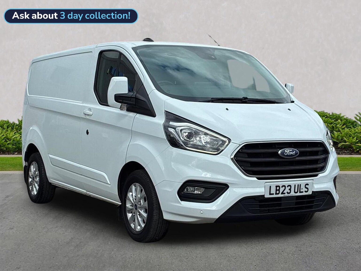FORD TRANSIT CUSTOM 300 L1 DIESEL FWD 2.0 300 Ecoblue Limited Panel Van 5Dr Diesel Manual L1 H1 Euro 6 (S/S) (130 Ps)