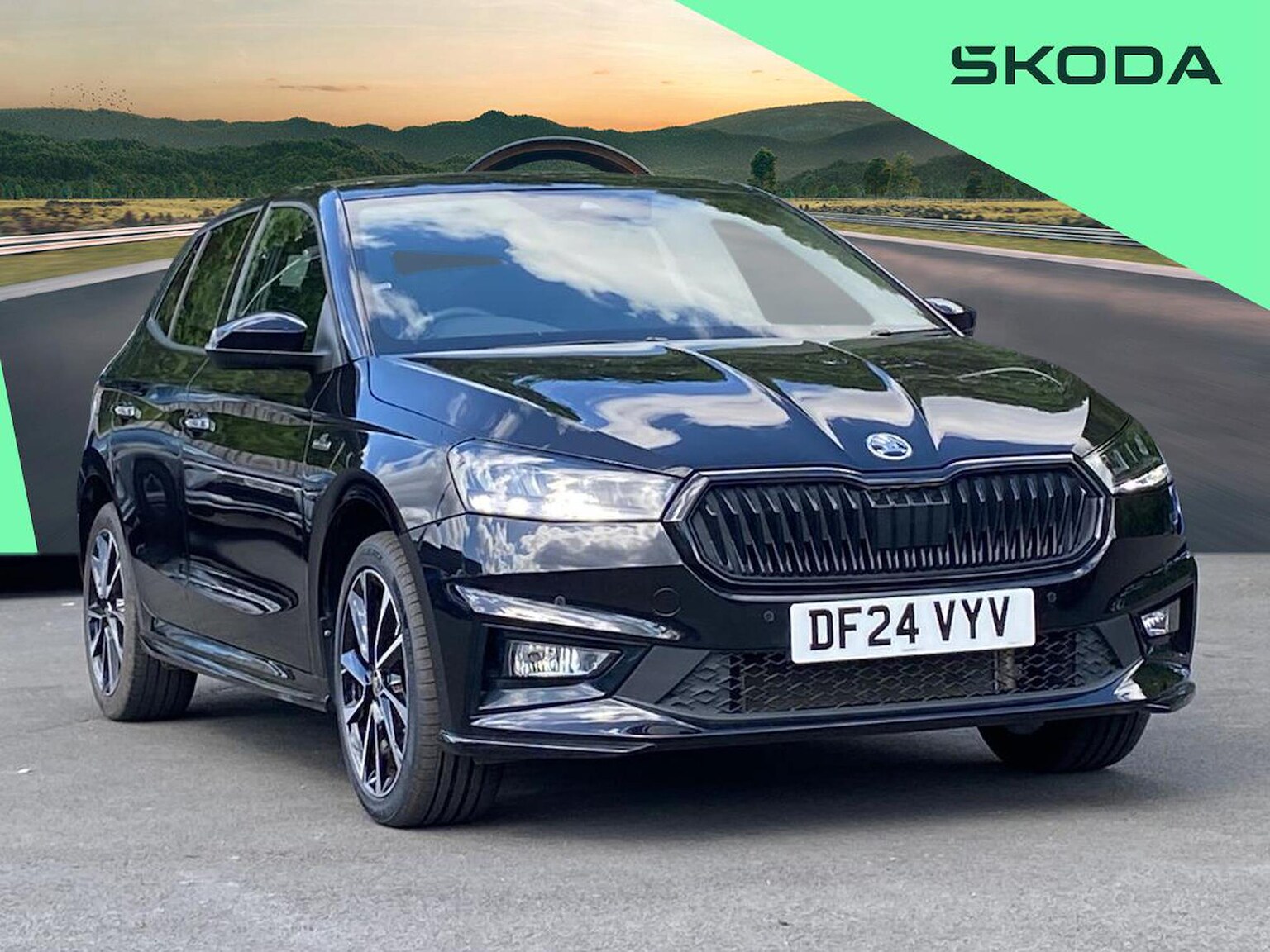 2024 SKODA FABIA HATCHBACK 2024 1.0 TSI MONTE CARLO HATCHBACK 5DR PETROL MANUAL EURO 6... photo