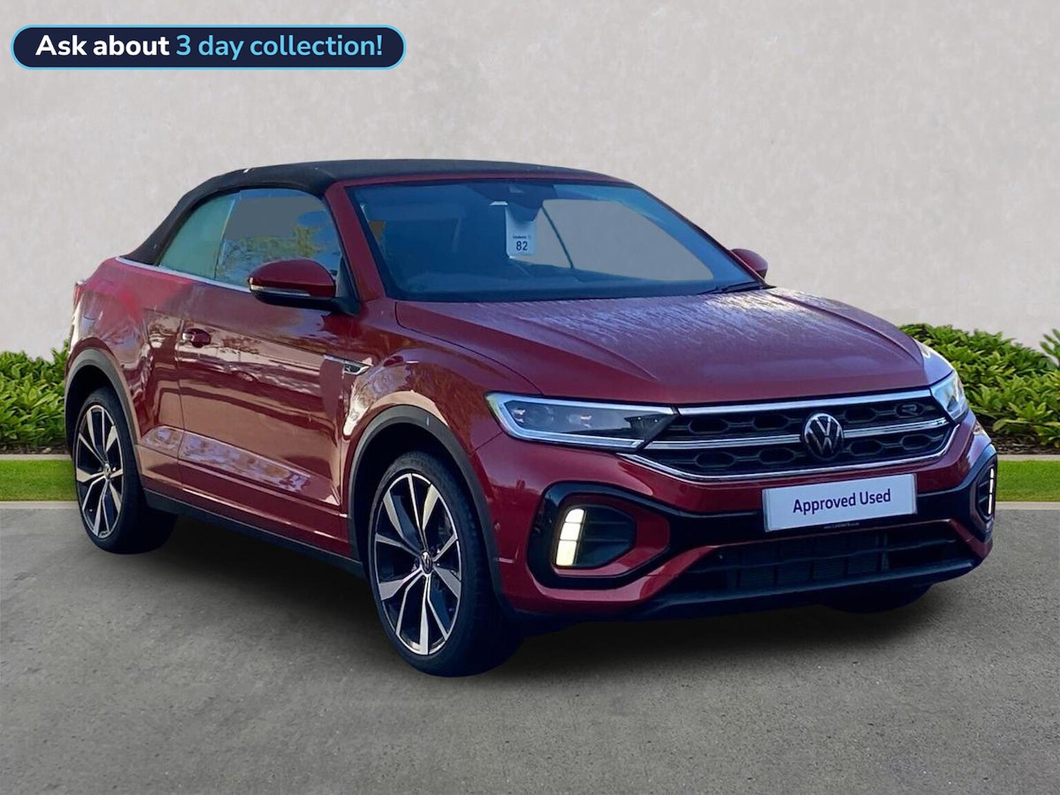 Nearly New VOLKSWAGEN T-ROC 1.5 Tsi R-Line Convertible 2Dr Petrol Dsg ...