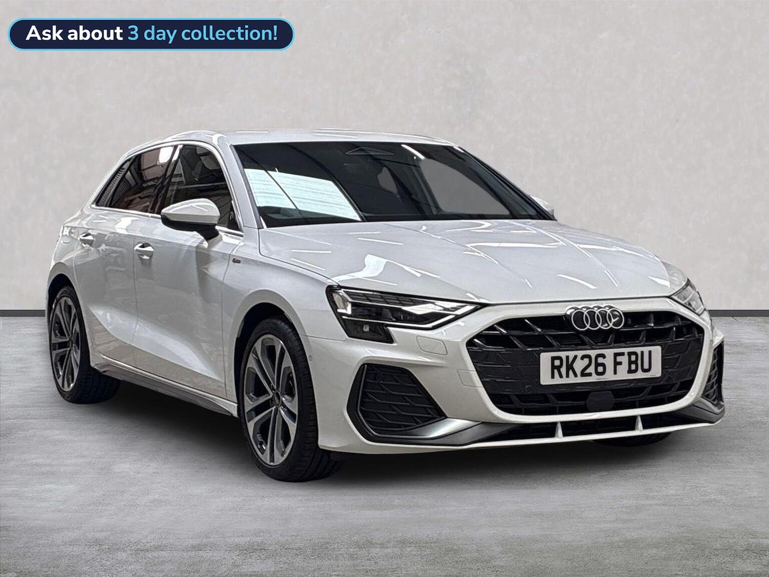 AUDI A3 SPORTBACK 1.5 Tfsi S Line Sportback 5Dr Petrol S Tronic Euro 6 (S/S) (150 Ps)