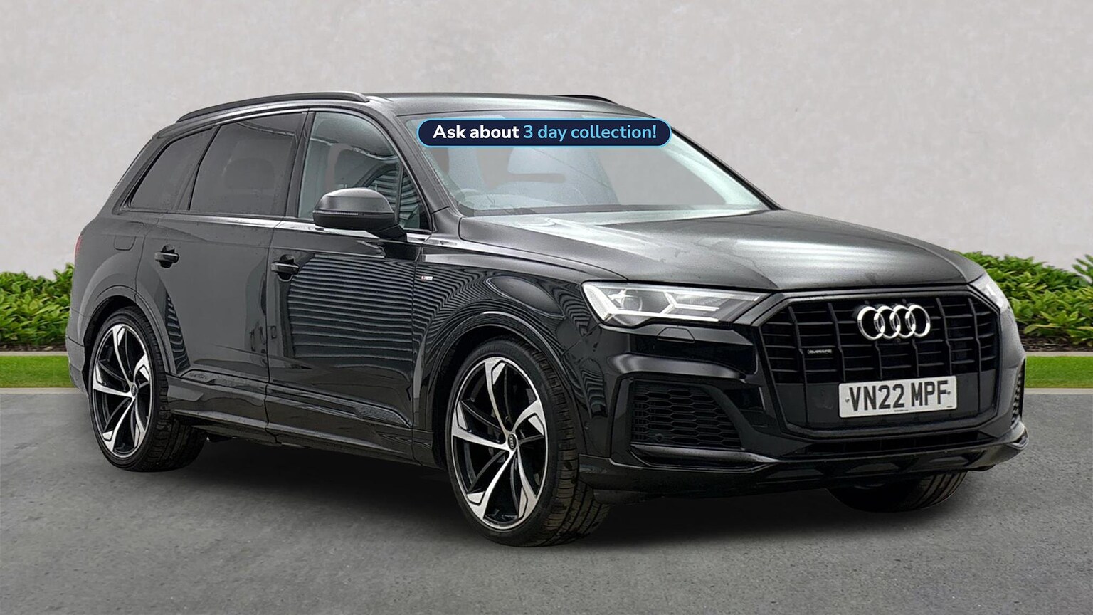 AUDI Q7 ESTATE 3.0 Tfsi V6 55 Black Edition Suv 5Dr Petrol Tiptronic Quattro Euro 6 (S/S) (340 Ps)