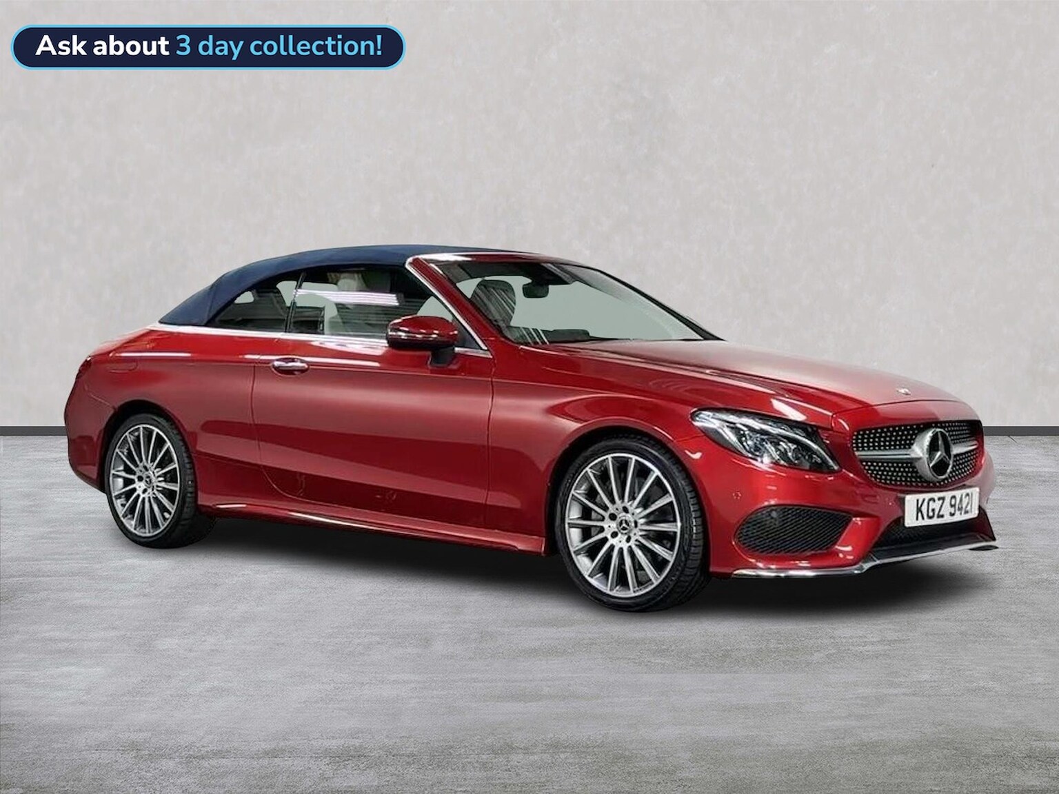 MERCEDES-BENZ C CLASS CABRIOLET 2.0 C300 Amg Line (Premium Plus) Cabriolet 2Dr Petrol G-Tronic+ Euro 6 (S/S) (245 Ps)