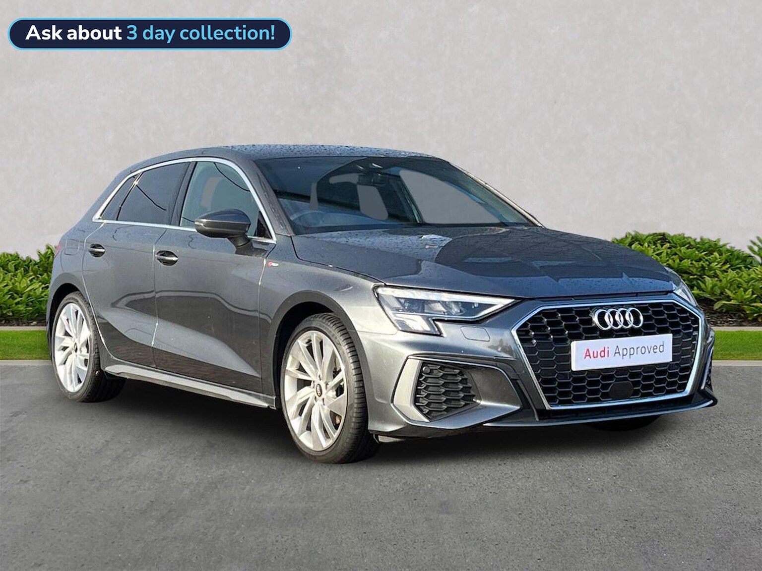 AUDI A3 SPORTBACK 1.5 TFSI 35 S line Sportback 5dr Petrol S Tronic Euro 6 (s/s) (150 ps)