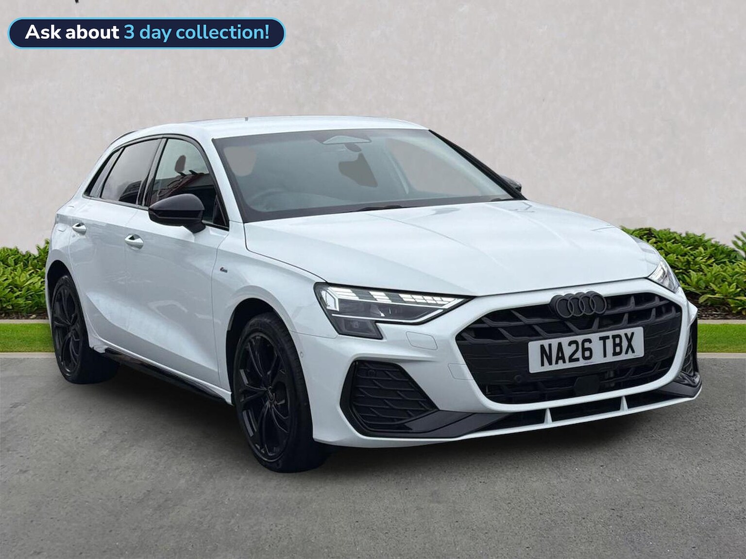 AUDI A3 SPORTBACK 1.5 Tfsi E 204 Black Edition 5Dr S Tronic