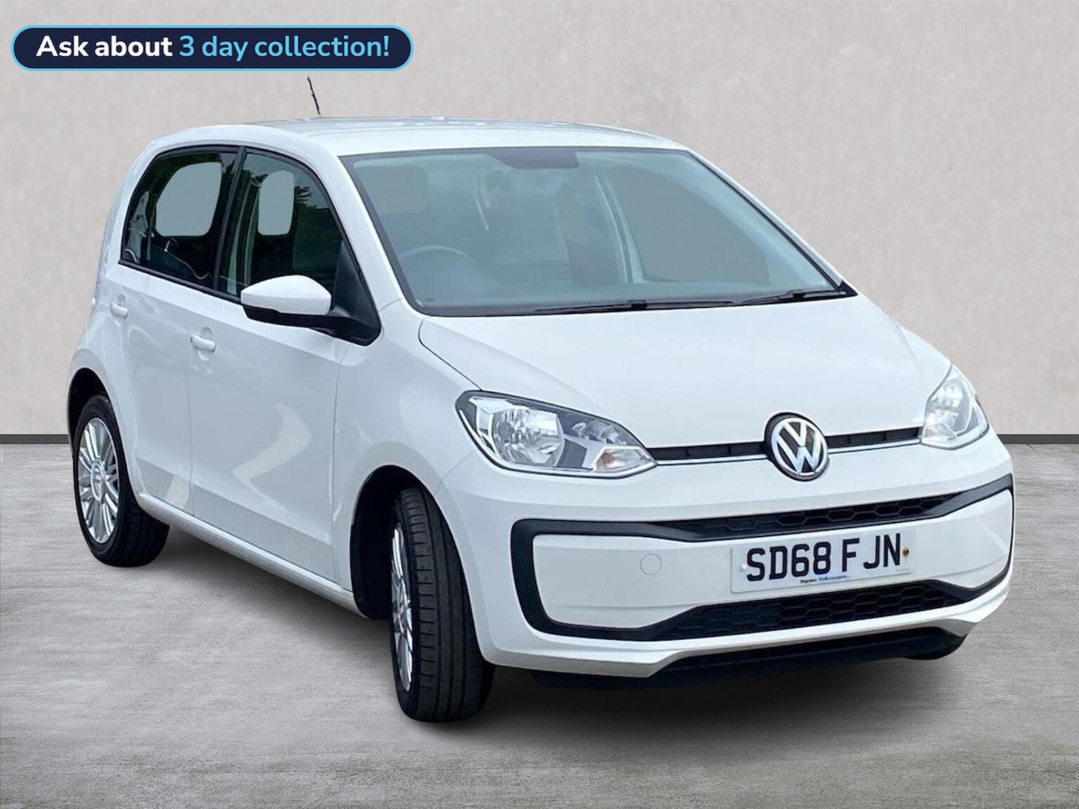 VOLKSWAGEN UP HATCHBACK 1.0 Move Up! Hatchback 5Dr Petrol Manual Euro 6 (S/S) (60 Ps)