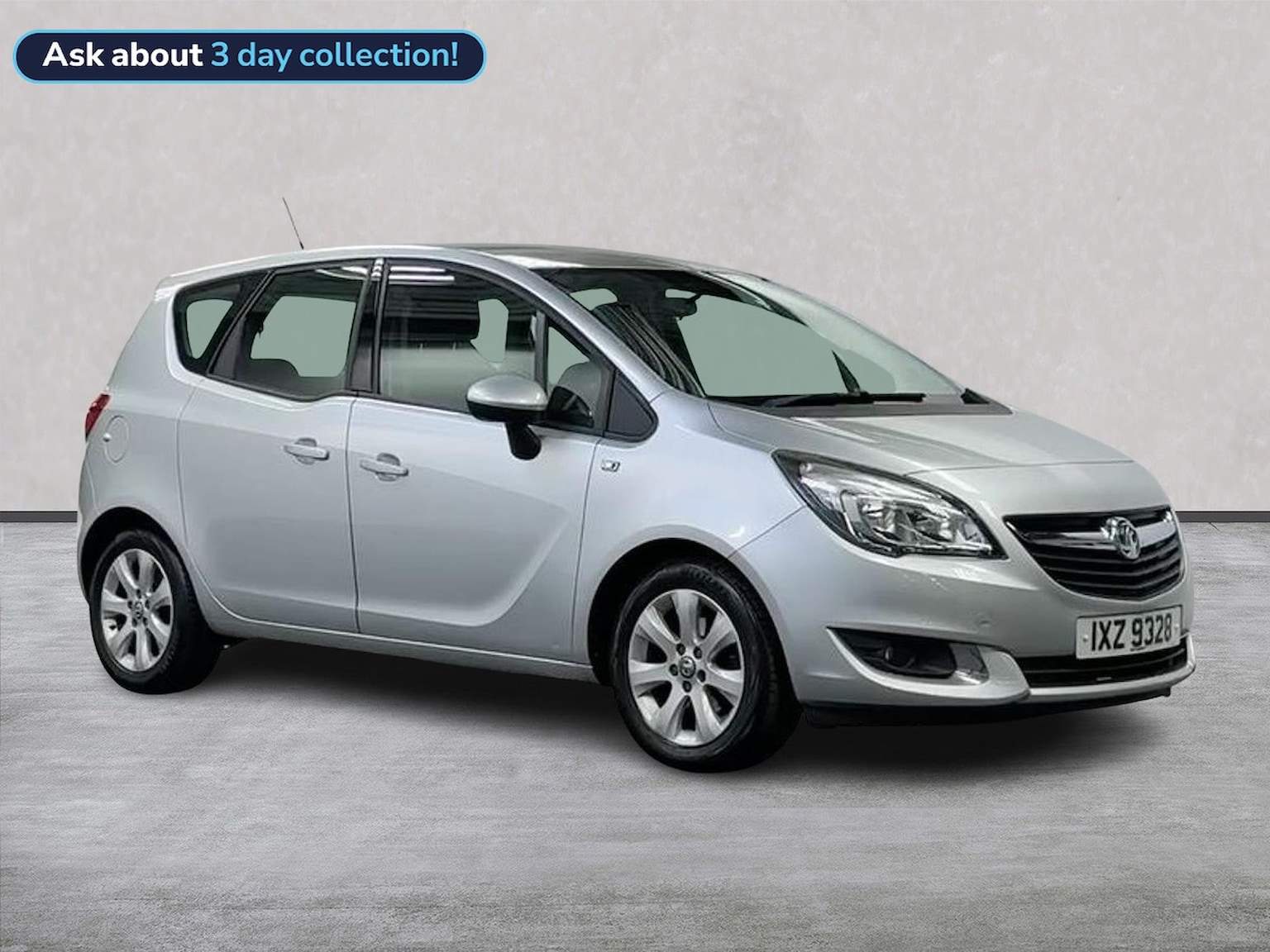 Used VAUXHALL MERIVA 1.4I Life Mpv 5Dr Petrol Manual Euro 6 (100 Ps ...