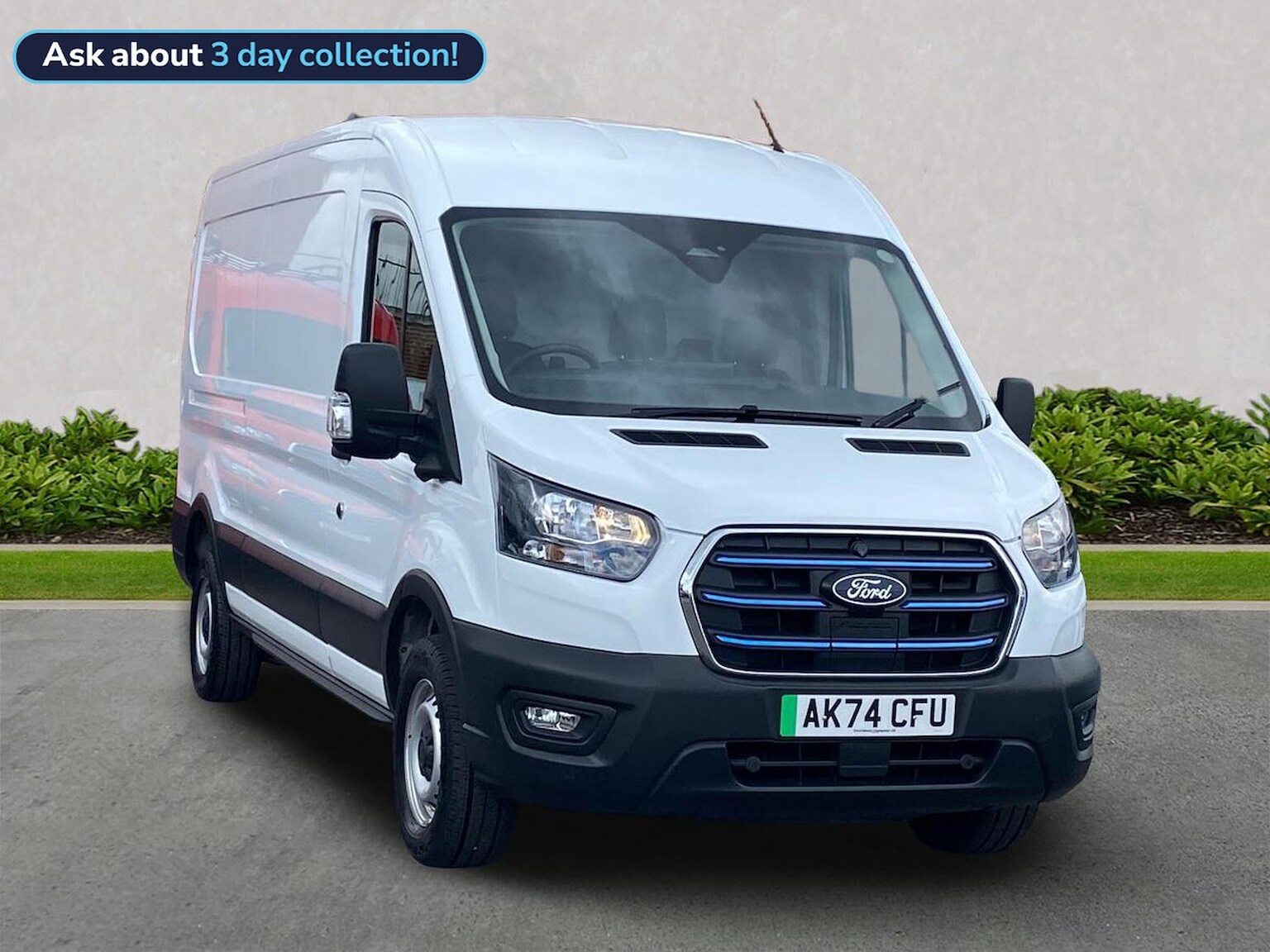 FORD E-TRANSIT 350 L3 RWD 350 68Kwh Leader Panel Van 5Dr Electric Auto Rwd L3 H2 (184 Ps)