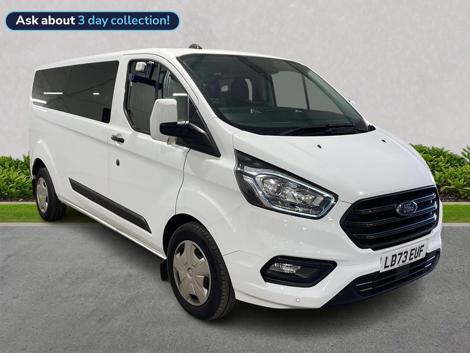 FORD TRANSIT CUSTOM 320 L2 DIESEL FWD 2.0 Ecoblue 130Ps Low Roof Kombi Trend Van Auto