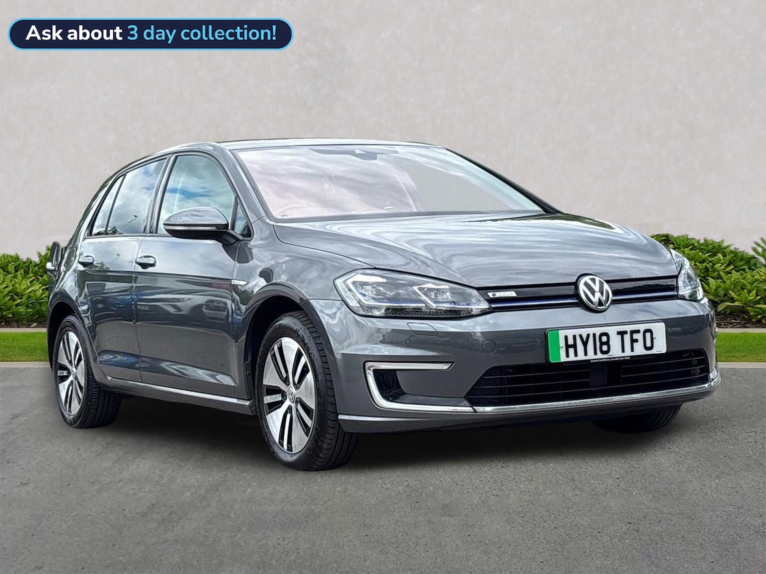 2018 GOLF ELECTRIC HATCHBACK 2018 35.8KWH E GOLF HATCHBACK 5DR ELECTRIC AUTO 136 PS... photo