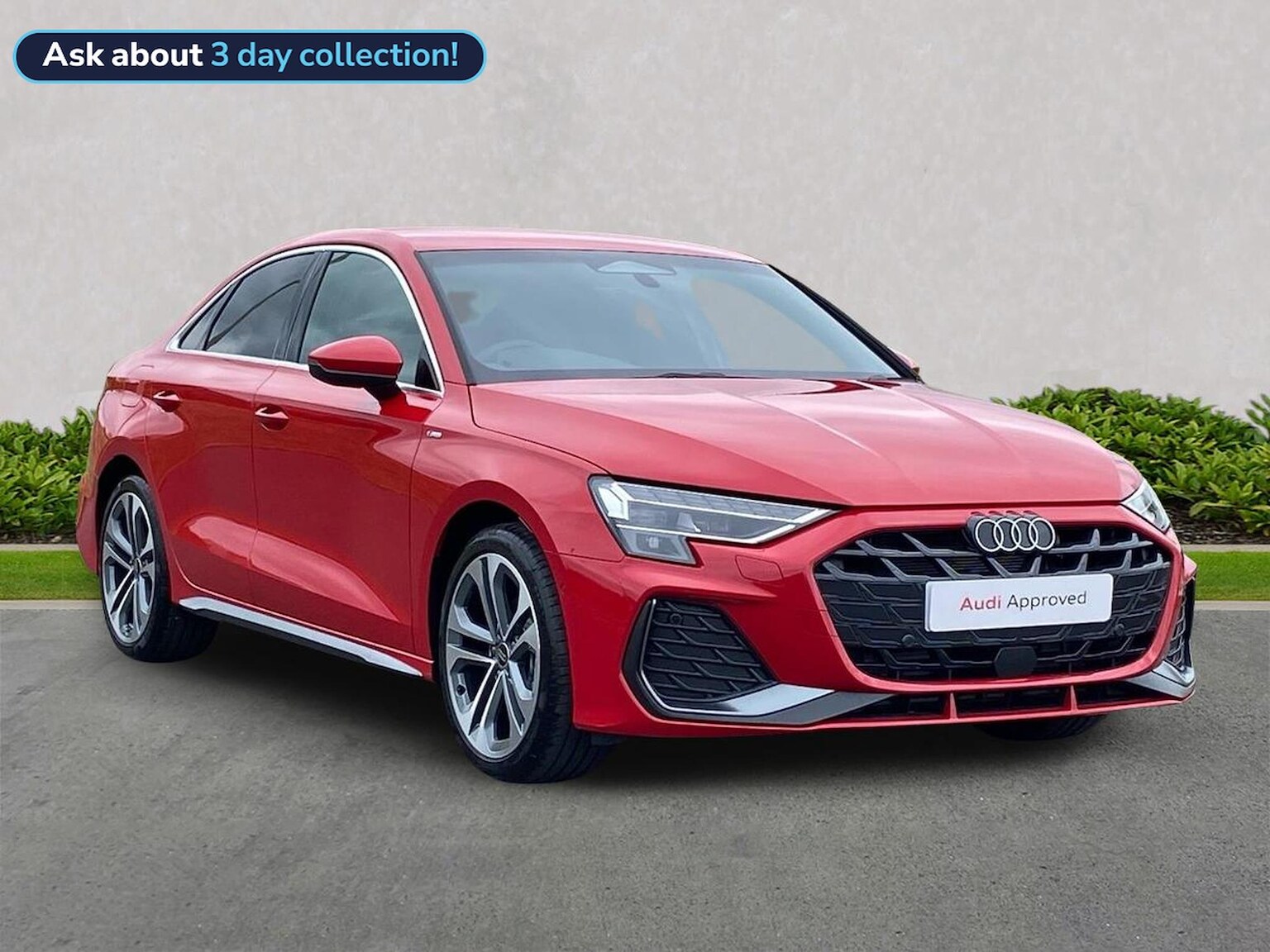 AUDI A3 SALOON 1.5 Tfsi 35 S Line Saloon 4Dr Petrol S Tronic Euro 6 (S/S) (150 Ps)