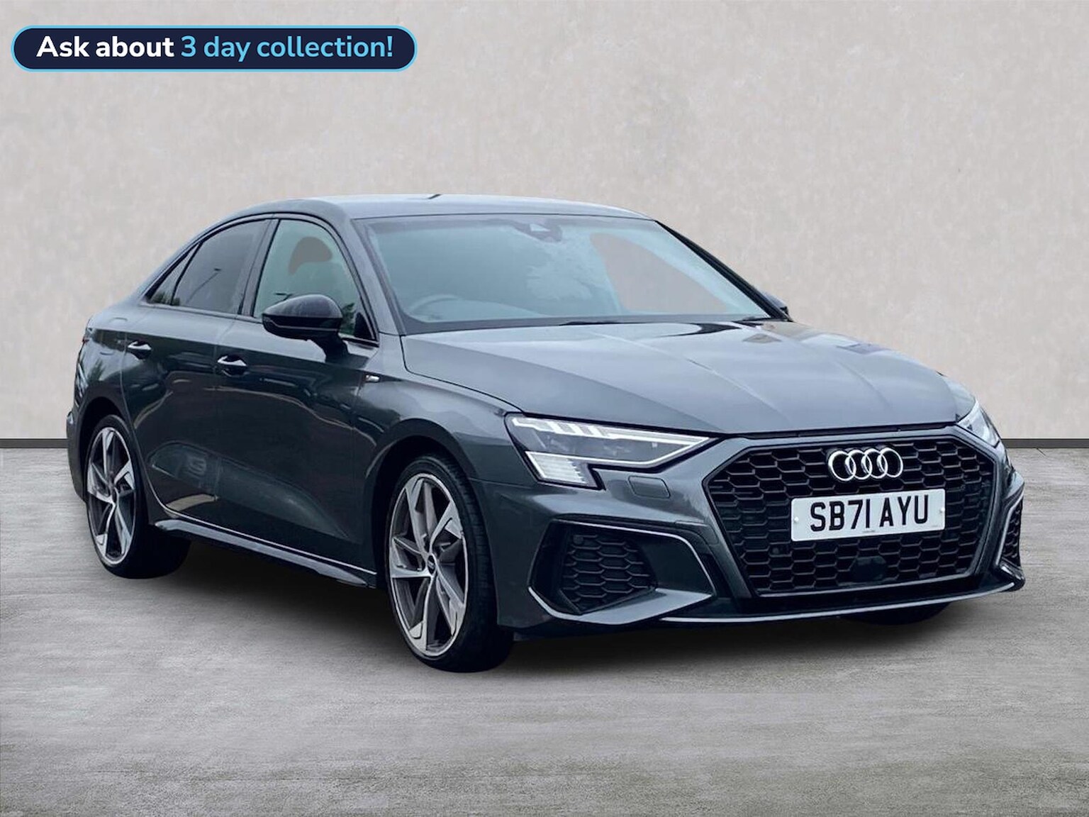 AUDI A3 SALOON SPECIAL EDITIONS 2.0 Tdi 35 Edition 1 Saloon 4Dr Diesel S Tronic Euro 6 (S/S) (150 Ps)