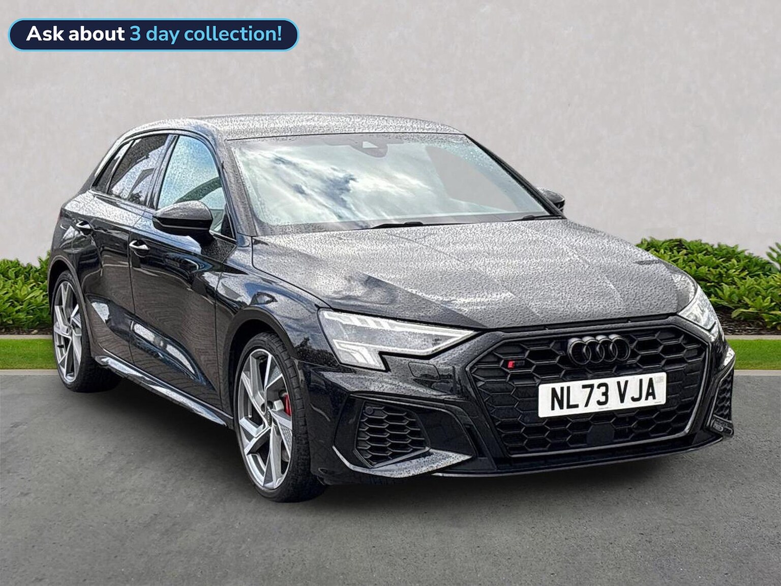 AUDI A3 SPORTBACK 2.0 Tfsi Black Edition Sportback 5Dr Petrol S Tronic Quattro Euro 6 (S/S) (310 Ps)