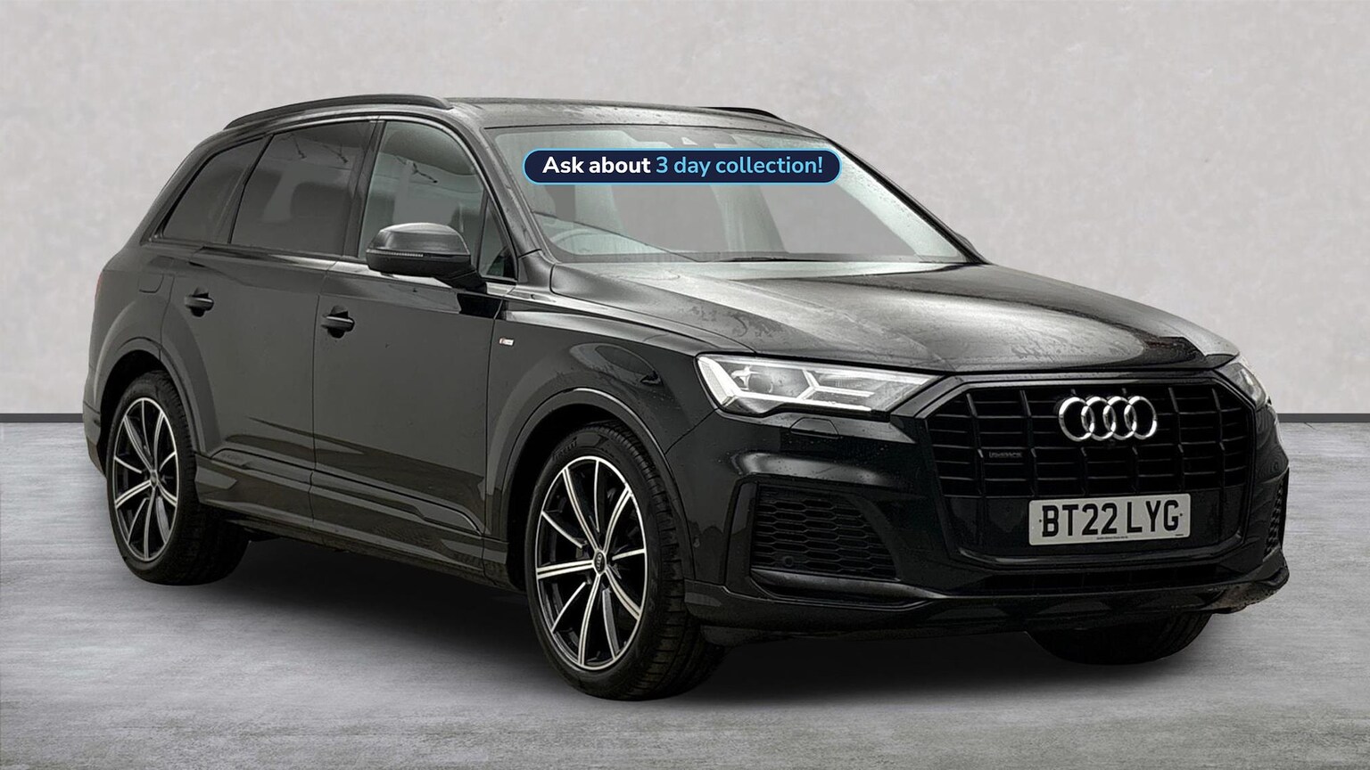 AUDI Q7 ESTATE 3.0 Tfsi V6 55 Black Edition Suv 5Dr Petrol Tiptronic Quattro Euro 6 (S/S) (340 Ps)
