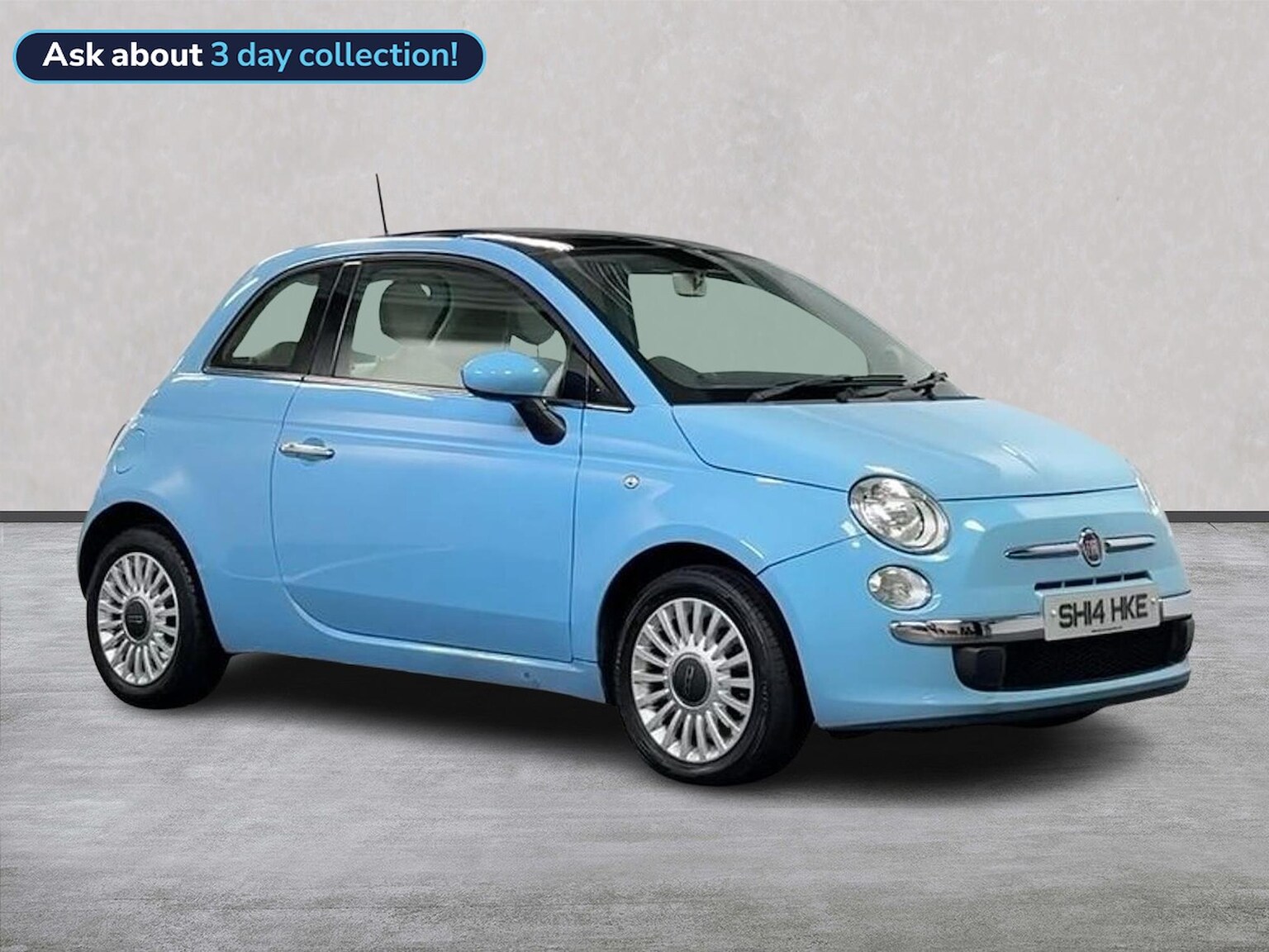 FIAT 500 HATCHBACK 1.2 Lounge Hatchback 3Dr Petrol Manual Euro 4 (69 Bhp)