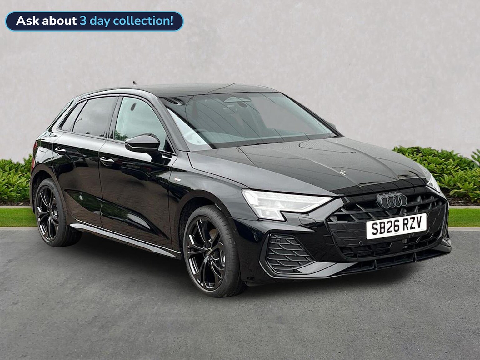 AUDI A3 SPORTBACK 1.5 Tfsie Black Edition Sportback 5Dr Petrol Plug-In Hybrid S Tronic Euro 6 (S/S) 17.9Kwh (204 Ps)
