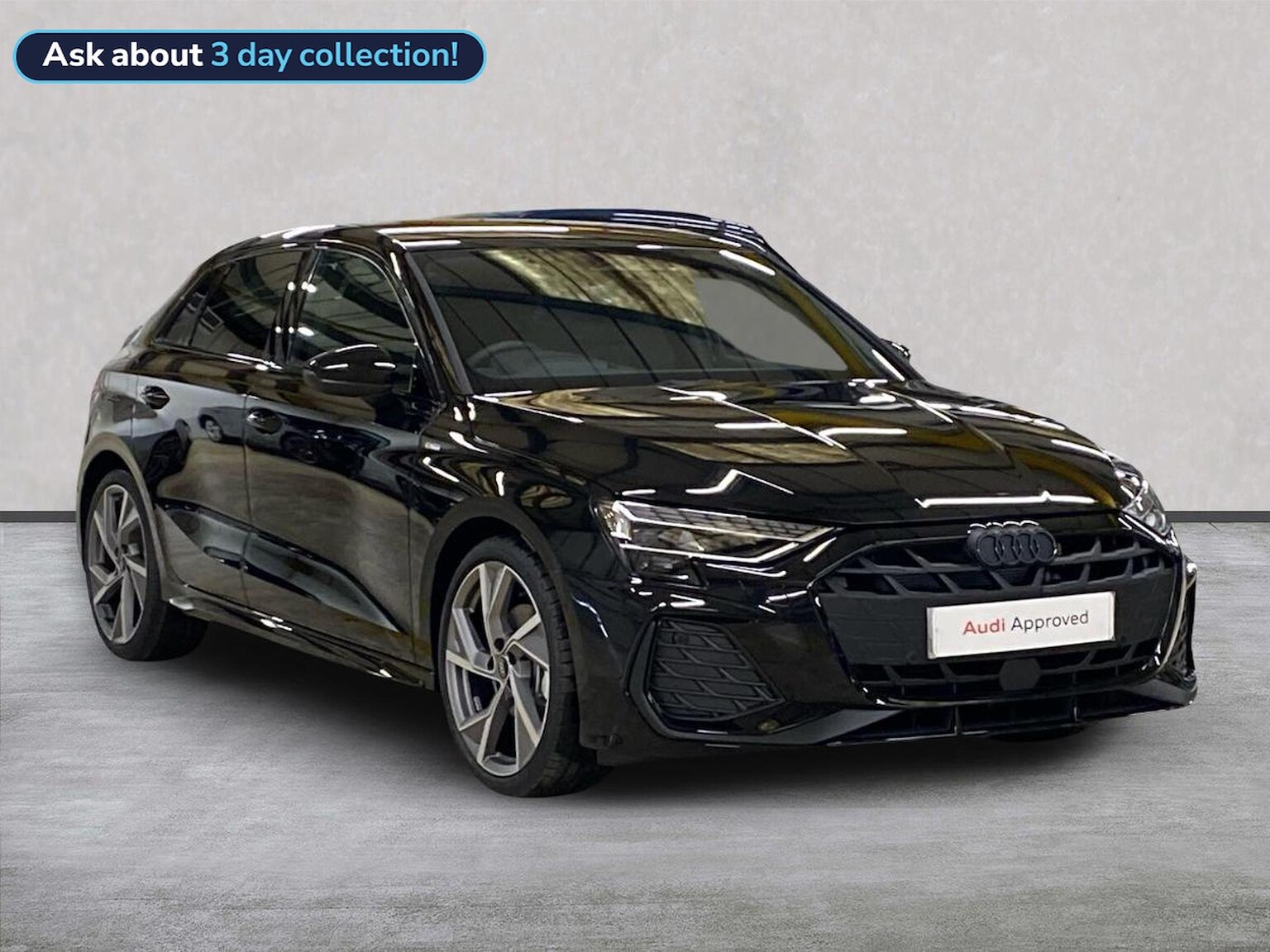 AUDI A3 SPORTBACK 1.5 Tfsi Black Edition Sportback 5Dr Petrol S Tronic Euro 6 (S/S) (150 Ps)