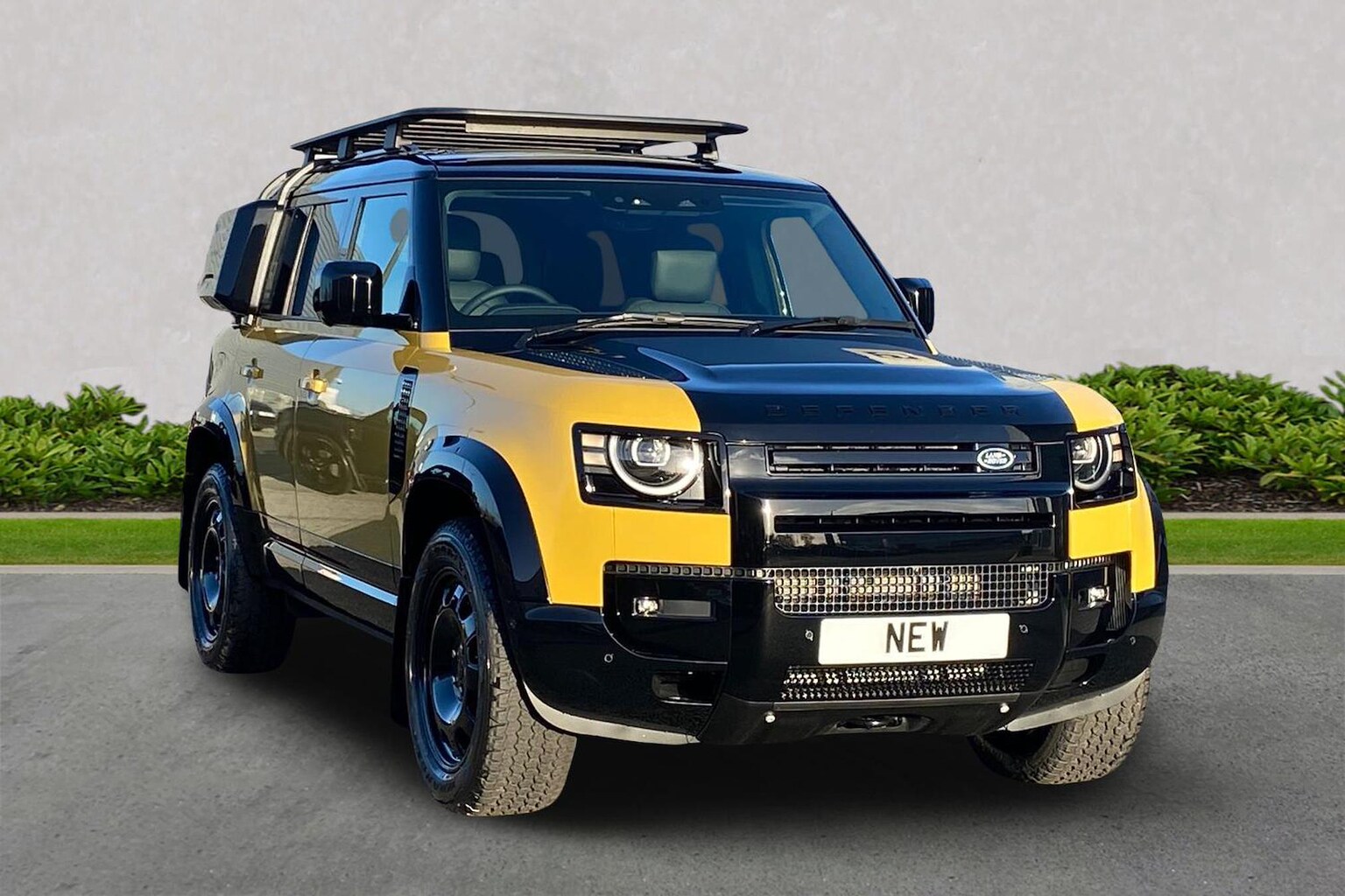 New In Stock LAND ROVER DEFENDER 3.0 D350 Trophy Edition Deep Sandglow ...