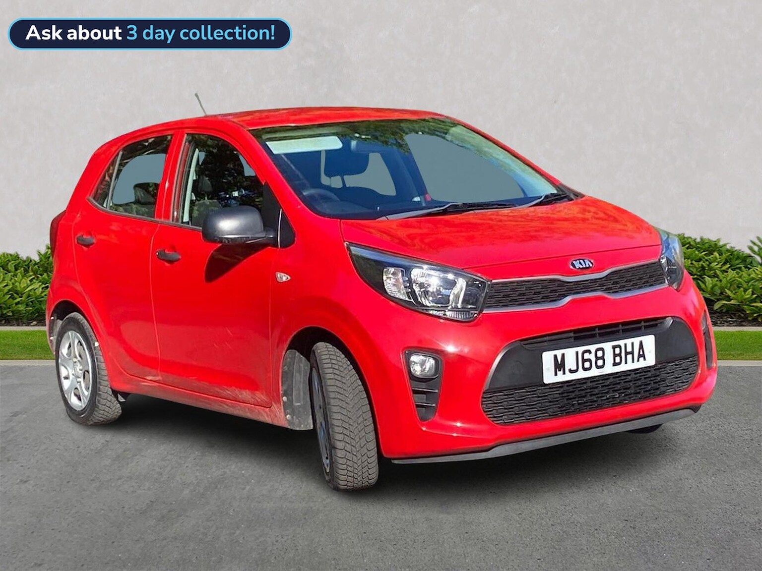 2018 KIA PICANTO HATCHBACK 2018 1.0 1 HATCHBACK 5DR PETROL MANUAL EURO 6 66 BHP... photo