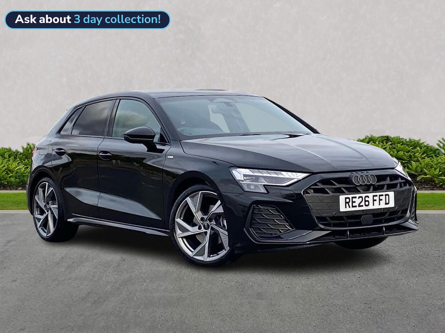 AUDI A3 SPORTBACK 1.5 Tfsi Black Edition Sportback 5Dr Petrol S Tronic Euro 6 (S/S) (150 Ps)