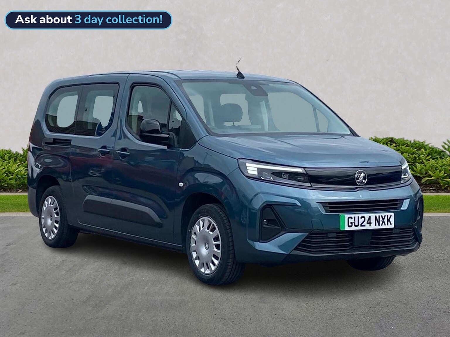 2024 VAUXHALL COMBO LIFE ELECTRIC ESTATE 2024 52KWH DESIGN XL MPV 5DR ELECTRIC AUTO 7.4KW... photo