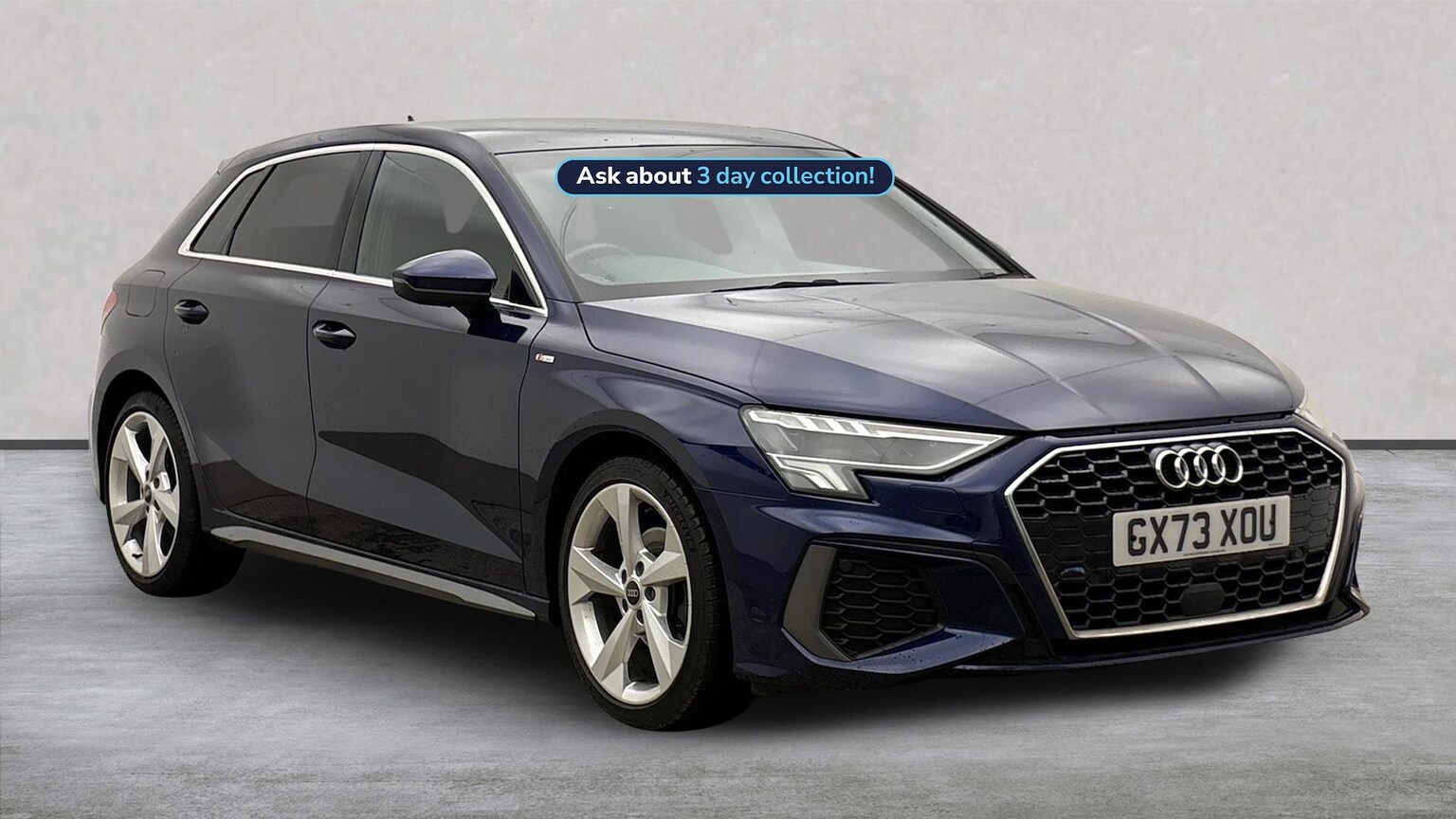 AUDI A3 SPORTBACK 1.0 Tfsi 30 S Line Sportback 5Dr Petrol Manual Euro 6 (S/S) (110 Ps)