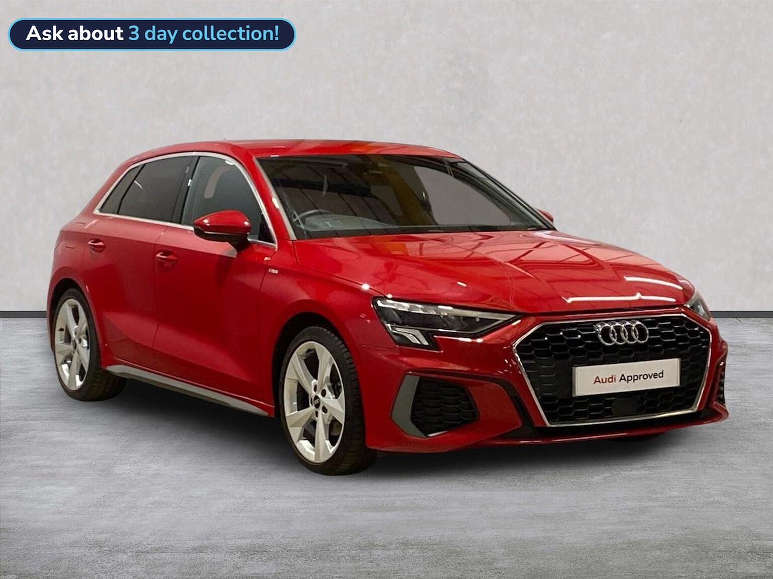 AUDI A3 SPORTBACK 1.5 Tfsi 35 S Line Sportback 5Dr Petrol S Tronic Euro 6 (S/S) (150 Ps)