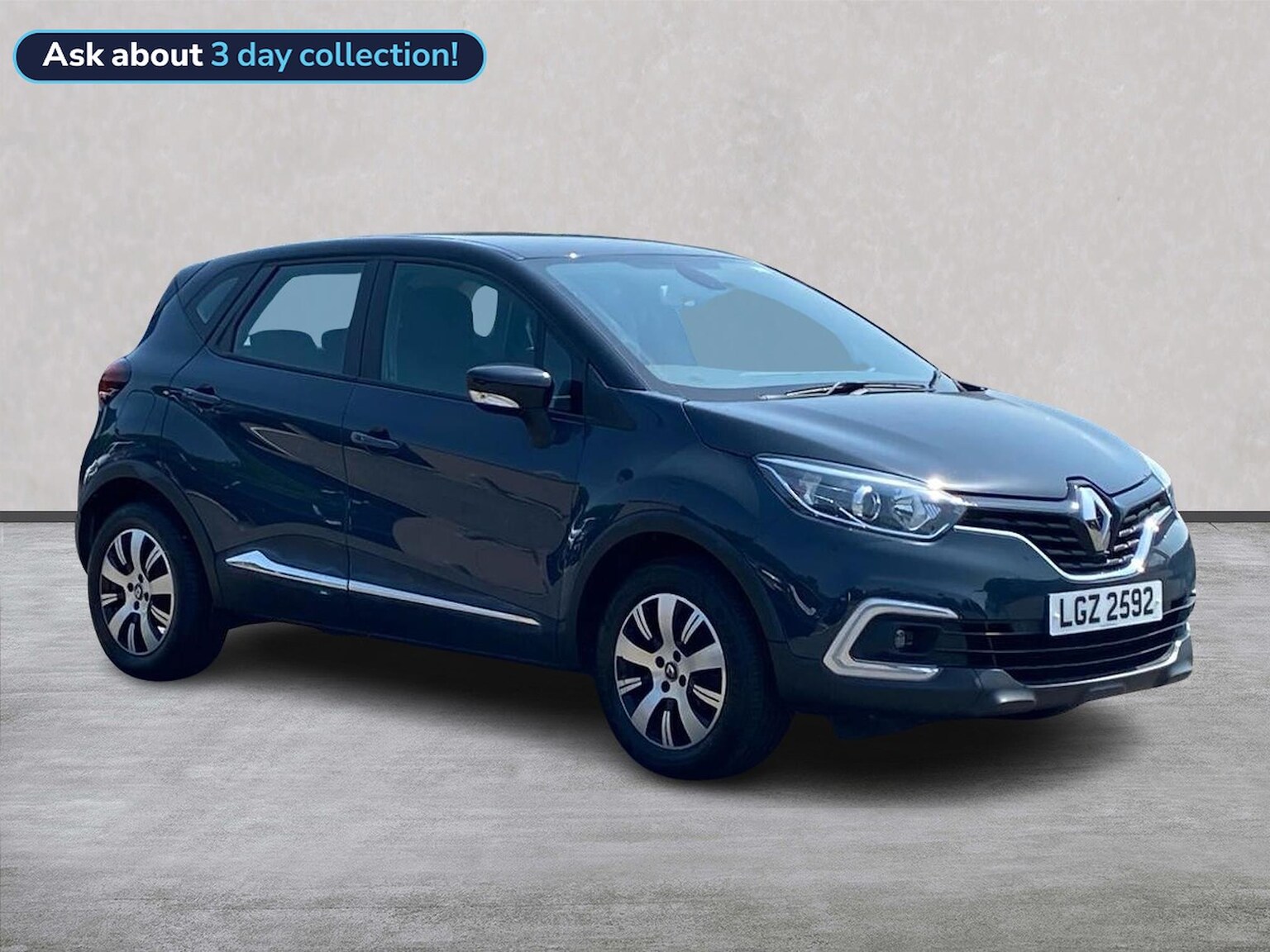 2018 RENAULT CAPTUR HATCHBACK 2018 0.9 TCE ENERGY PLAY SUV 5DR PETROL MANUAL EURO 6... photo