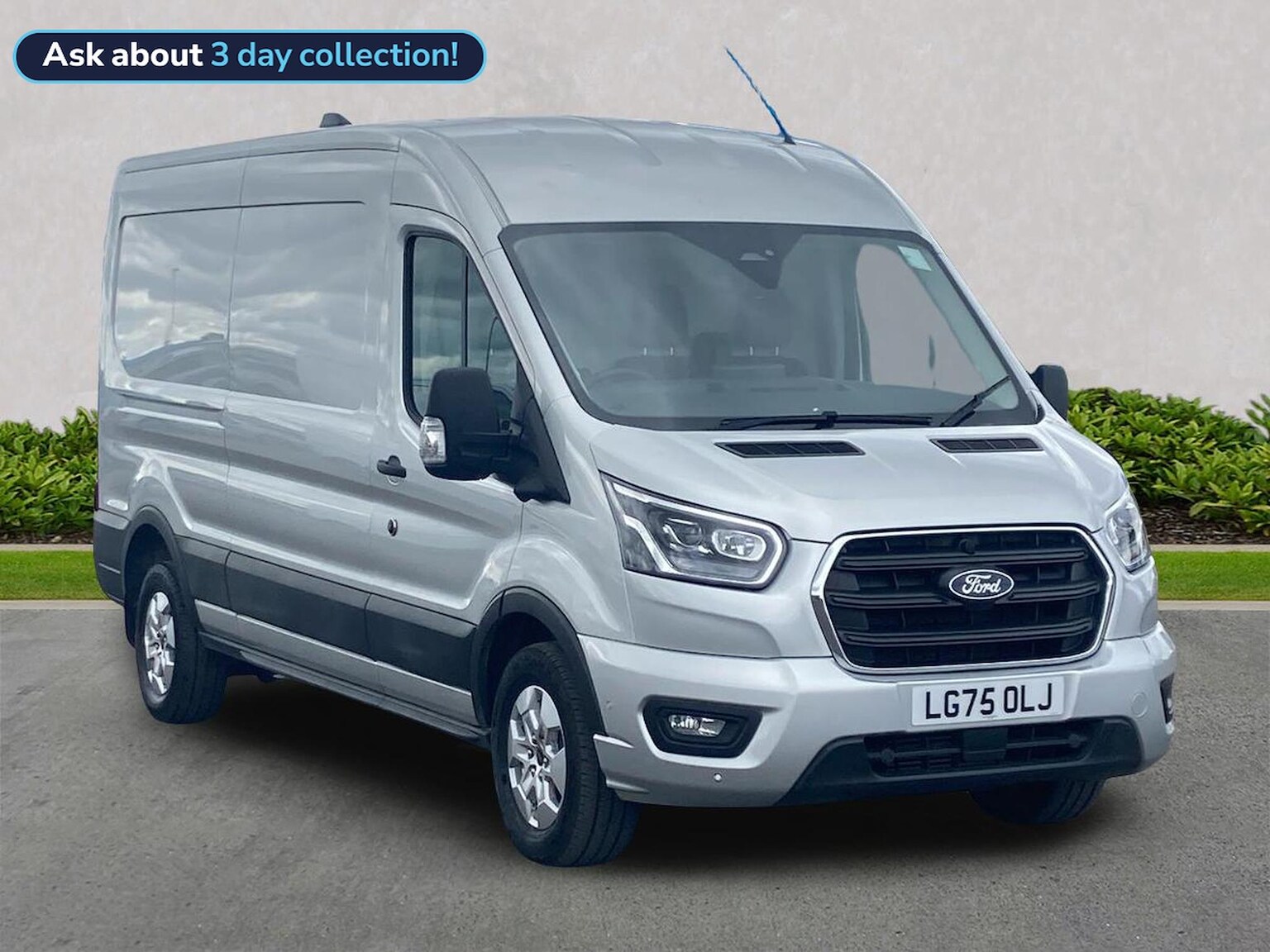 FORD TRANSIT 350 L3 DIESEL FWD 2.0 Ecoblue 165Ps H2 Limited Van [Nav]