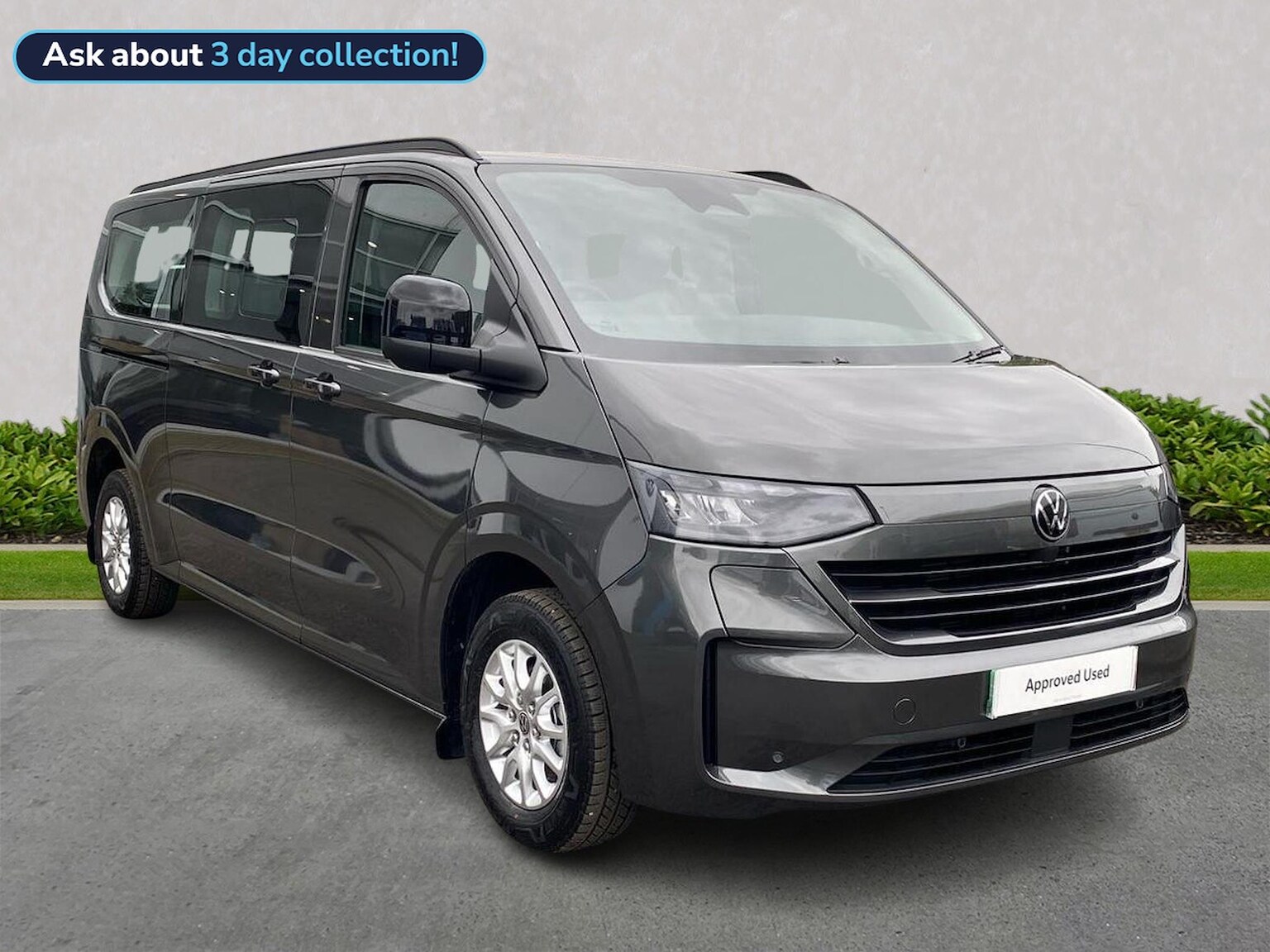 VOLKSWAGEN TRANSPORTER SHUTTLE T32 LWB ELECTRIC 160Kw 70Kwh Minibus Life Auto [5 Plus]