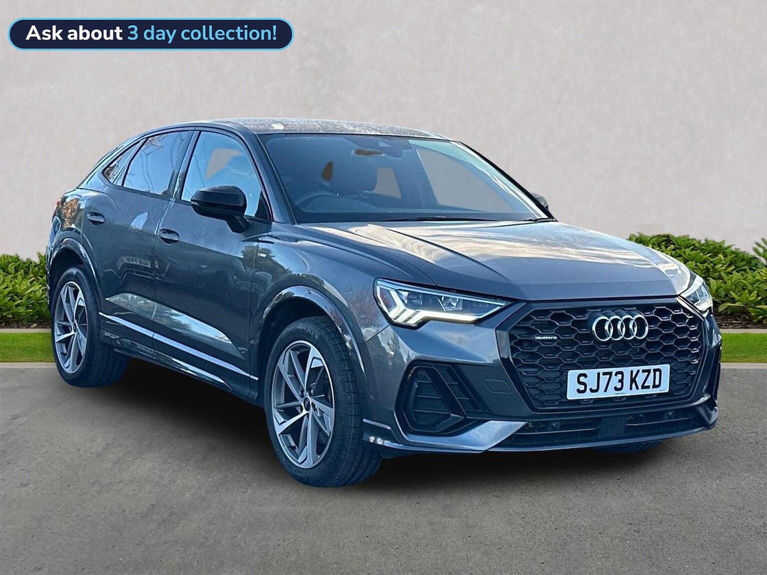 AUDI Q3 DIESEL SPORTBACK 40 Tdi 200 Quattro Black Ed 5Dr S Tronic [C+S]