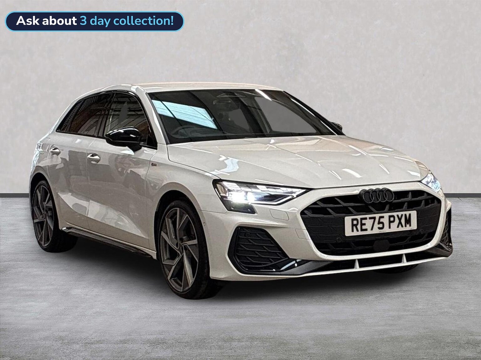 AUDI A3 DIESEL SPORTBACK 2.0 Tdi 150 Black Edition 5Dr S Tronic [Tech Pack]
