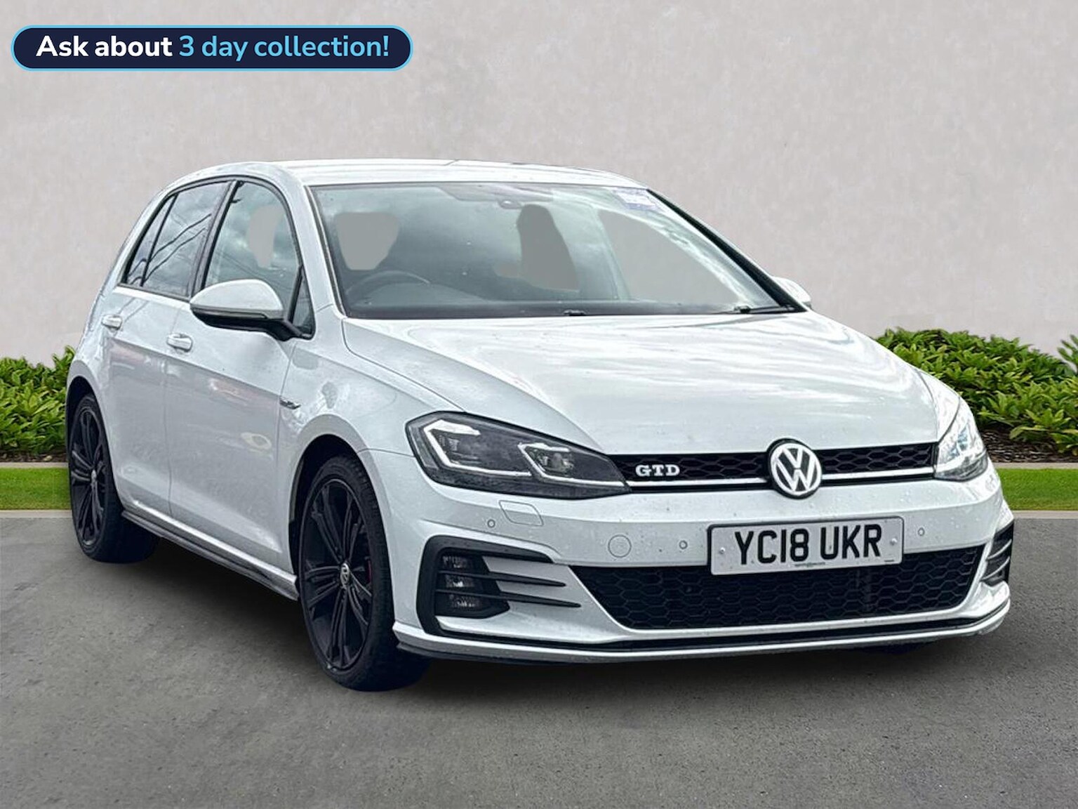 VOLKSWAGEN GOLF DIESEL HATCHBACK 2.0 Tdi Gtd Hatchback 5Dr Diesel Manual Euro 6 (S/S) (184 Ps)