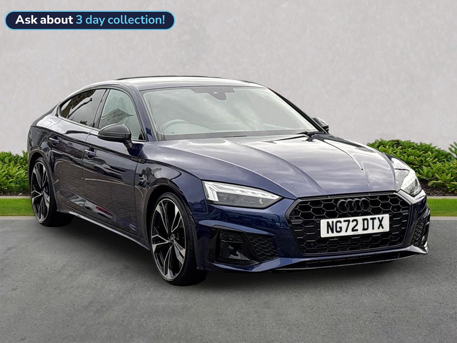 AUDI A5 SPORTBACK 2.0 Tfsi 35 Black Edition Sportback 5Dr Petrol S Tronic Euro 6 (S/S) (150 Ps)