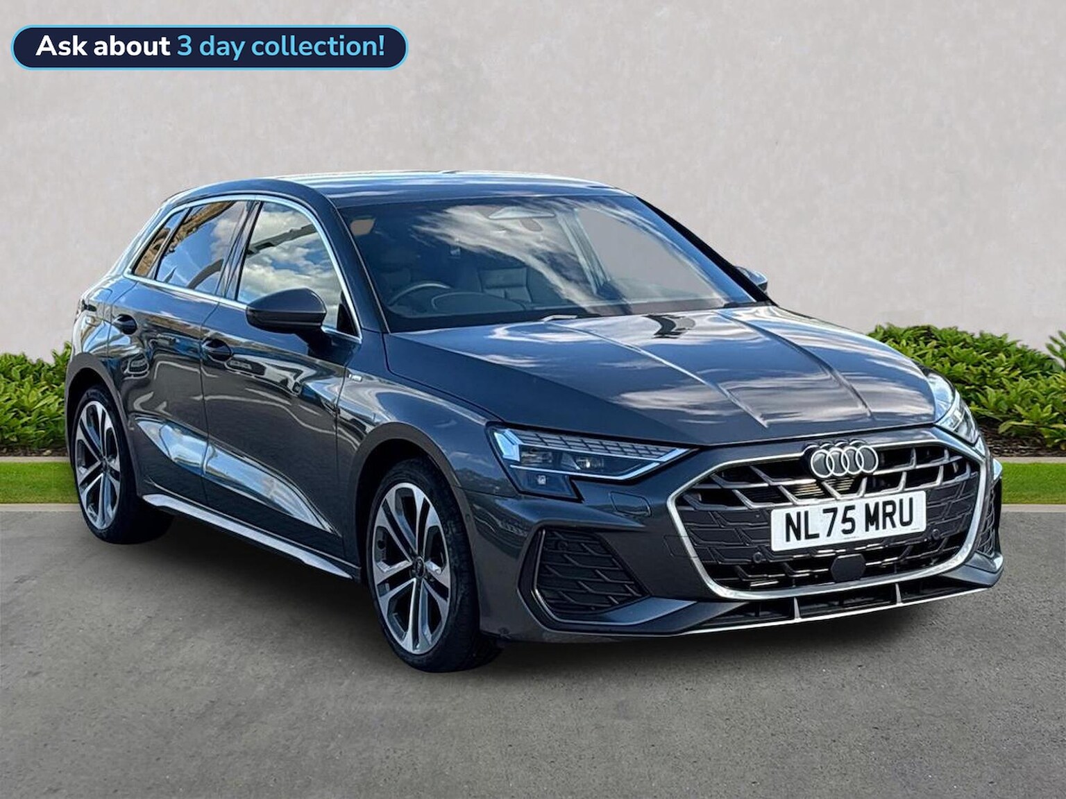 AUDI A3 SPORTBACK 1.5 Tfsi 30 S Line Sportback 5Dr Petrol Manual Euro 6 (S/S) (116 Ps)
