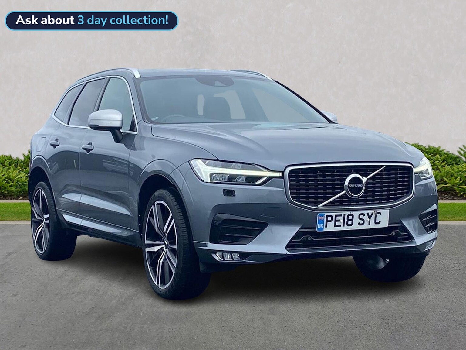 2018 VOLVO XC60 DIESEL ESTATE 2018 2.0 D5 POWERPULSE R DESIGN PRO SUV 5DR DIESEL... photo