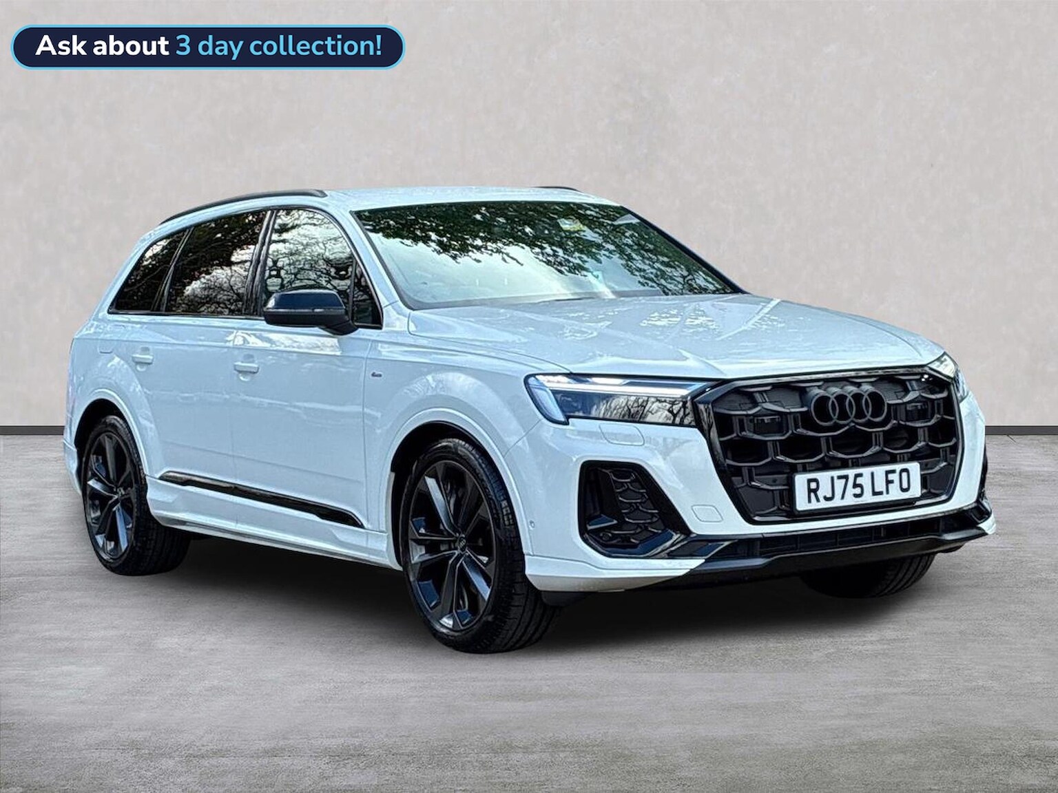 AUDI Q7 DIESEL ESTATE 3.0 Tdi V6 Black Edition Suv 5Dr Diesel Tiptronic Quattro Euro 6 (S/S) (286 Ps)