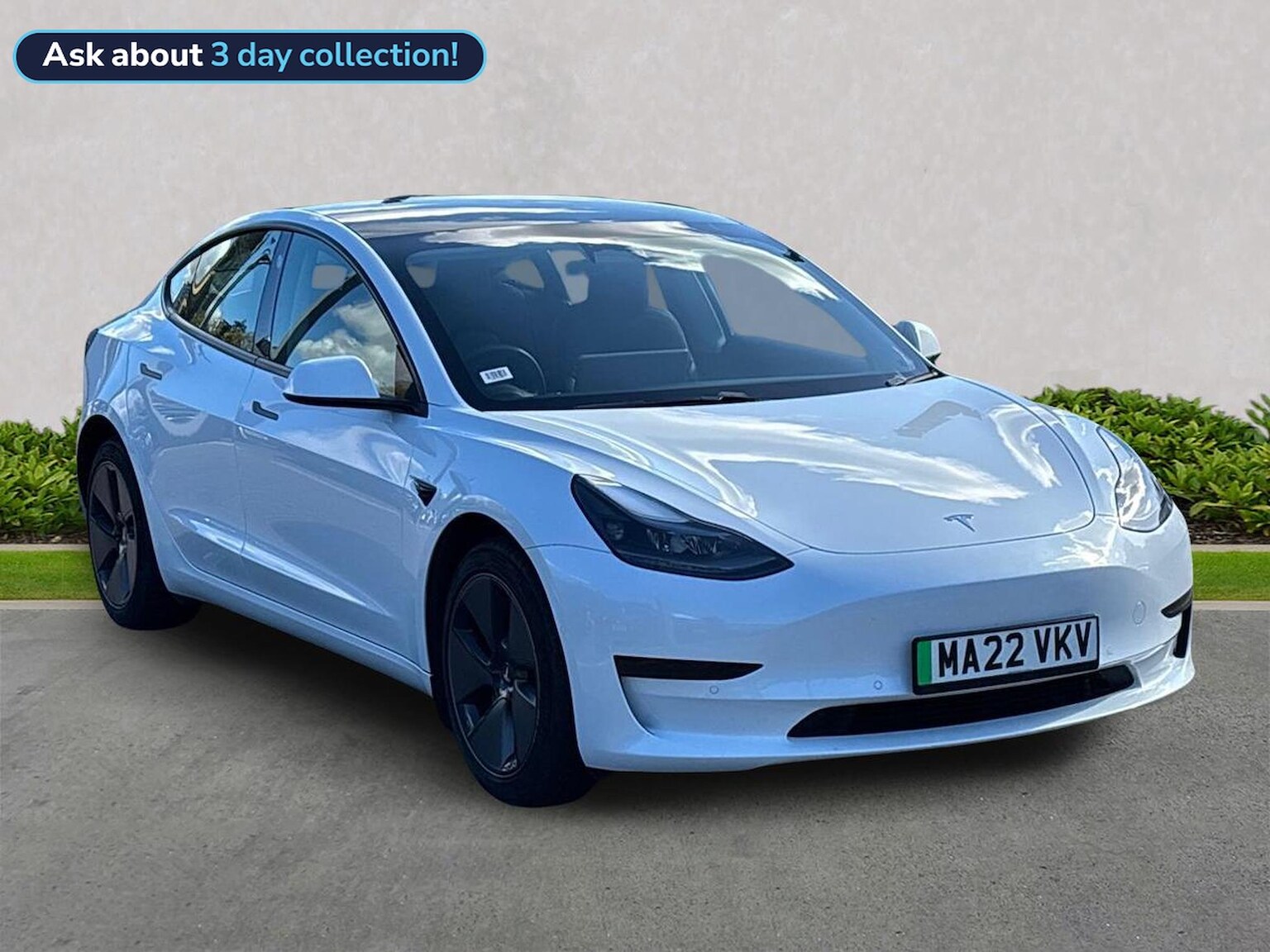 TESLA MODEL 3 SALOON Standard Range Plus Saloon 4Dr Electric Auto Rwd (241 Bhp)