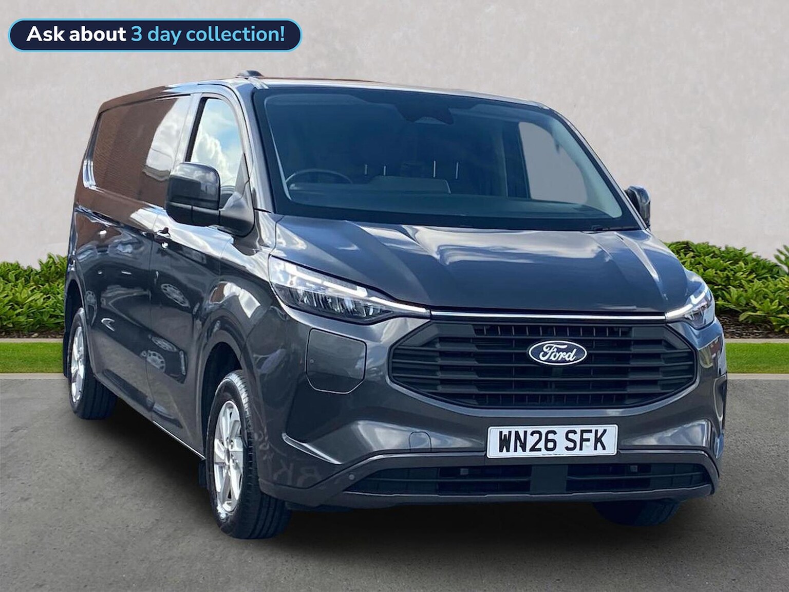 FORD TRANSIT CUSTOM 320 L2 PETROL FWD 2.5 320 Duratec 11.8Kwh Limited Panel Van 5Dr Petrol Plug-In Hybrid Auto L2 Euro 6 (232 Ps)