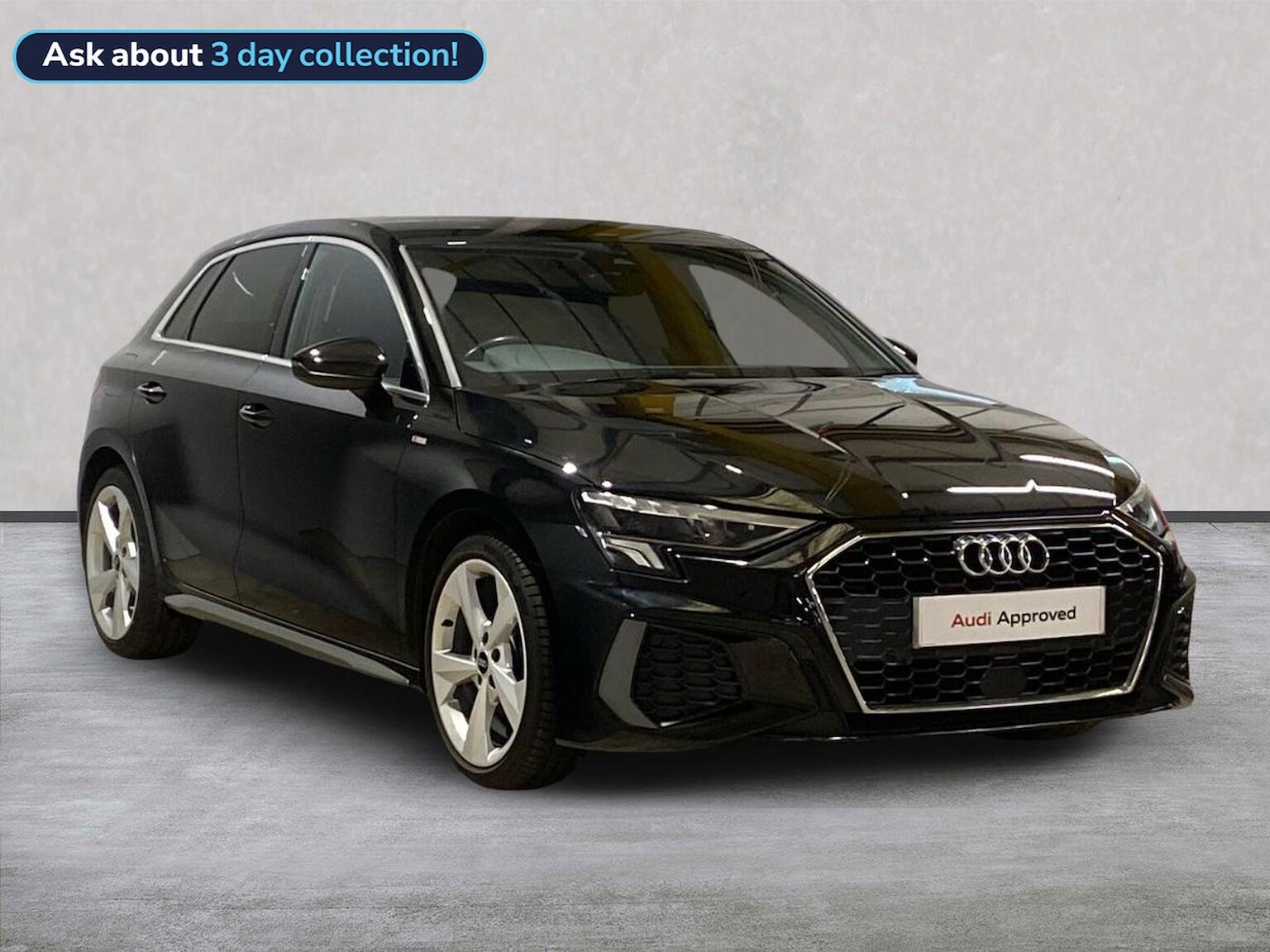 AUDI A3 SPORTBACK 1.0 Tfsi 30 S Line Sportback 5Dr Petrol Manual Euro 6 (S/S) (110 Ps)