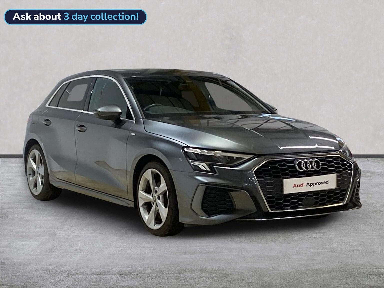 AUDI A3 SPORTBACK 1.5 Tfsi 35 S Line Sportback 5Dr Petrol S Tronic Euro 6 (S/S) (150 Ps)