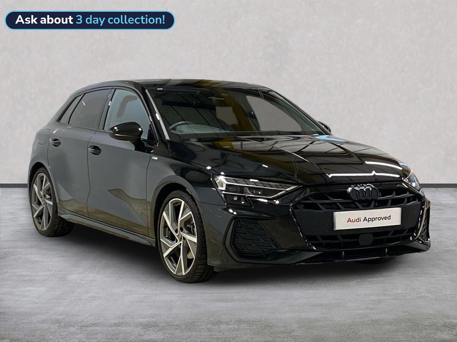 AUDI A3 SPORTBACK 1.5 Tfsi 35 Black Edition Sportback 5Dr Petrol S Tronic Euro 6 (S/S) (150 Ps)