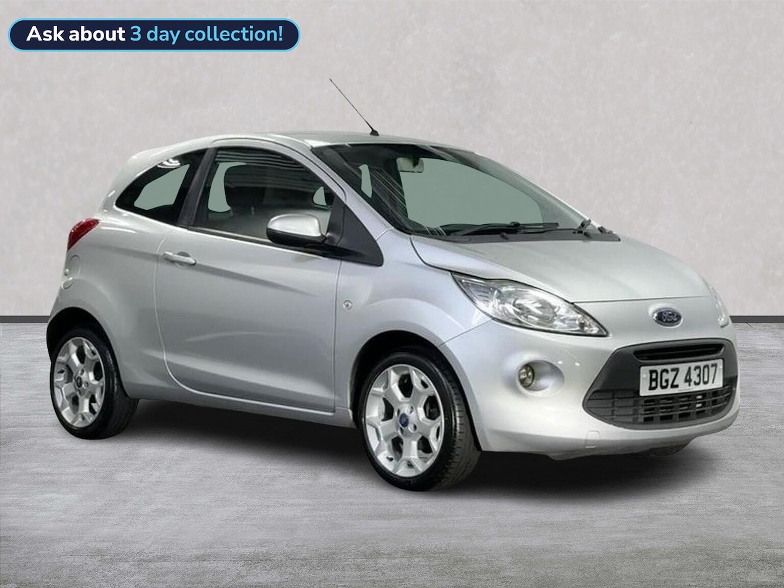 FORD KA HATCHBACK 1.2 Zetec Hatchback 3Dr Petrol Manual Euro 5 (S/S) (69 Ps)