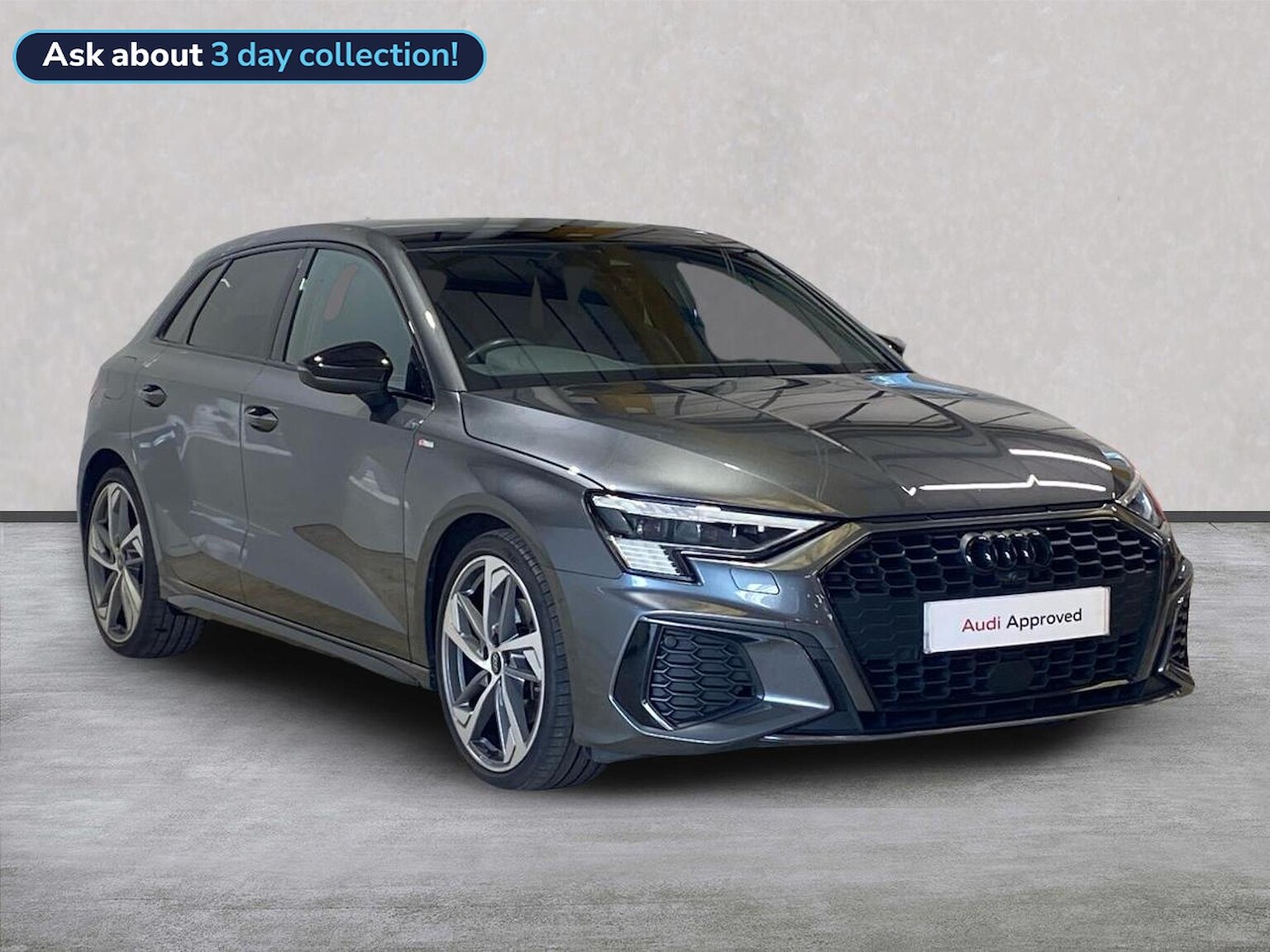 AUDI A3 SPORTBACK 1.5 Tfsi 35 Black Edition Sportback 5Dr Petrol Manual Euro 6 (S/S) (150 Ps)