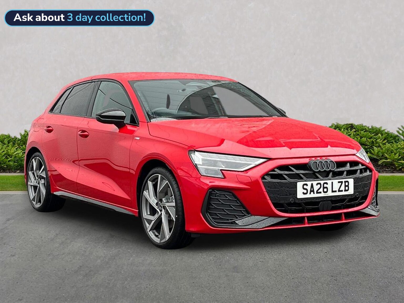 AUDI A3 DIESEL SPORTBACK 2.0 Tdi 150 Black Edition 5Dr S Tronic [Tech Pack]