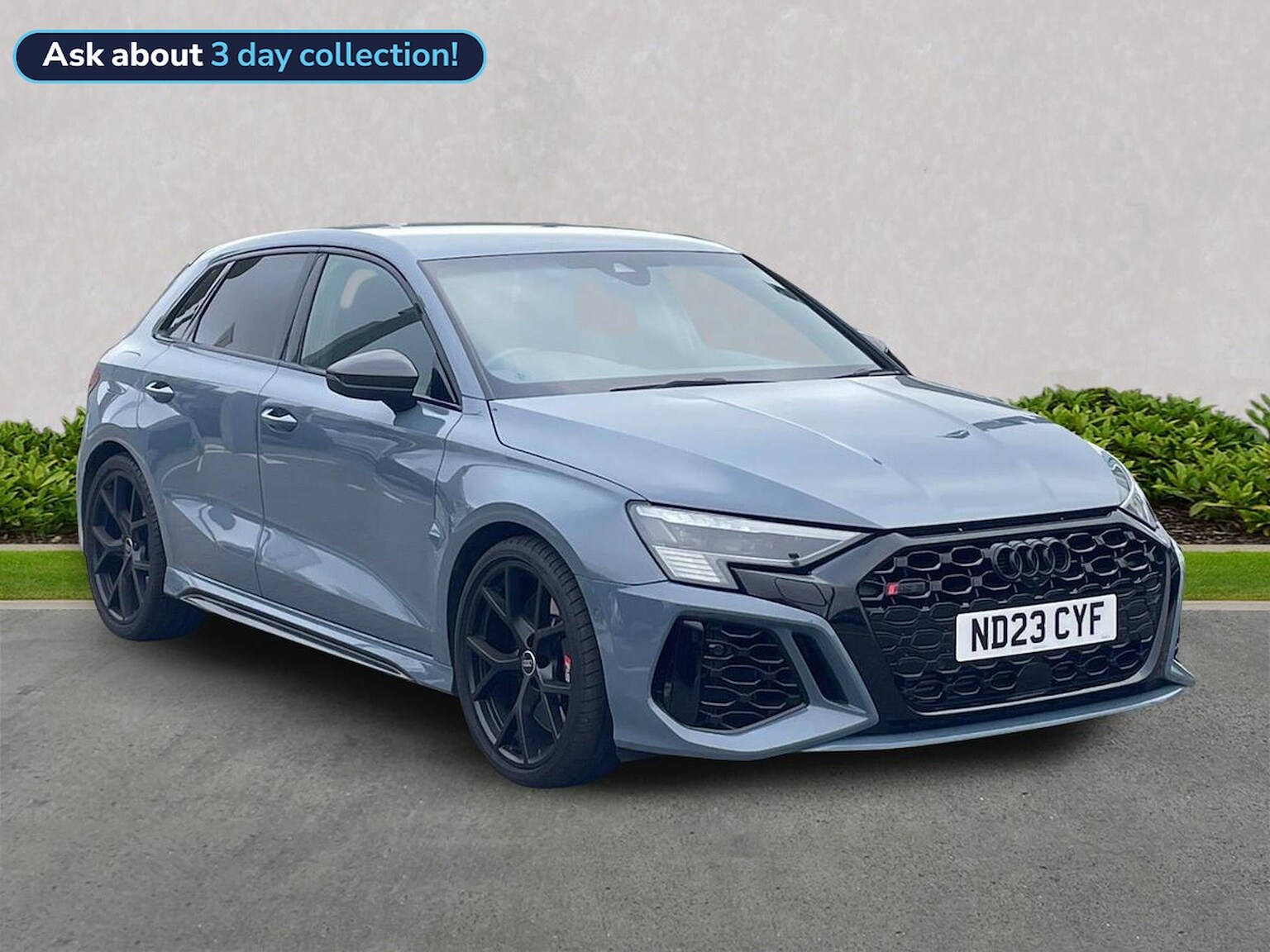 AUDI RS 3 SPORTBACK 2.5 TFSI Carbon Black Sportback 5dr Petrol S Tronic quattro Euro 6 (s/s) (400 ps)