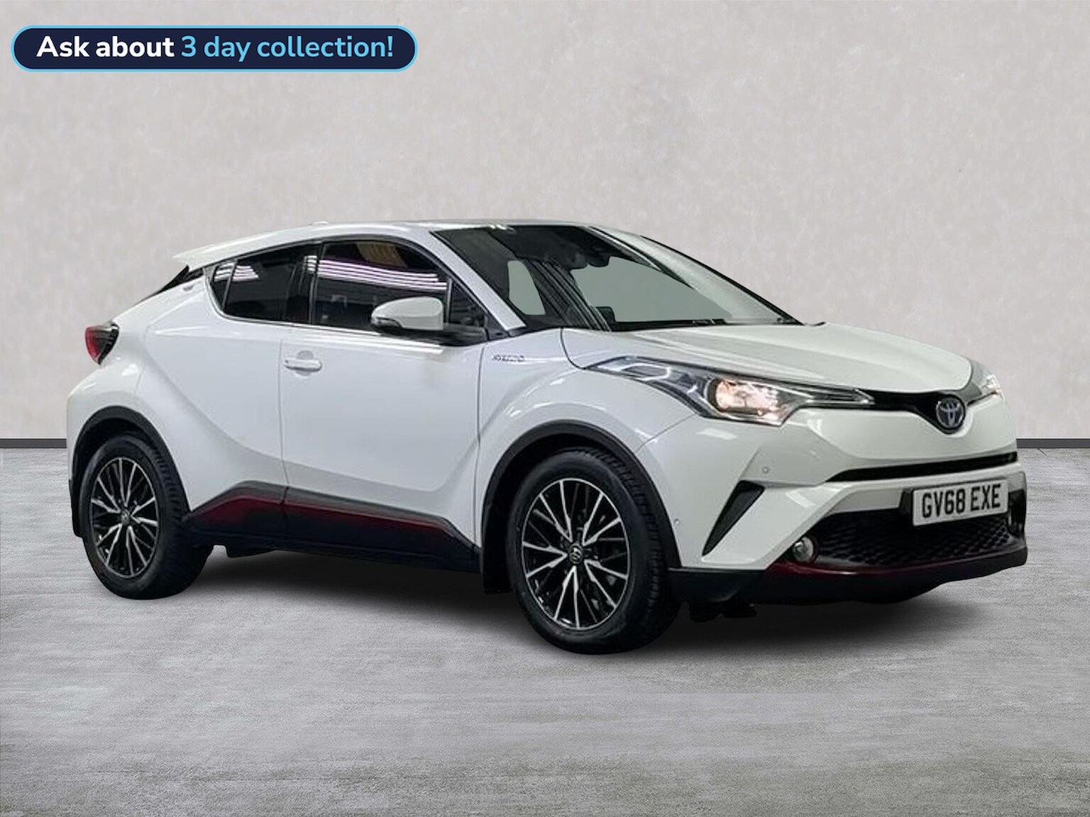 2019 TOYOTA C HR HATCHBACK 2019 1.8 VVT H EXCEL SUV 5DR PETROL HYBRID CVT EURO... photo