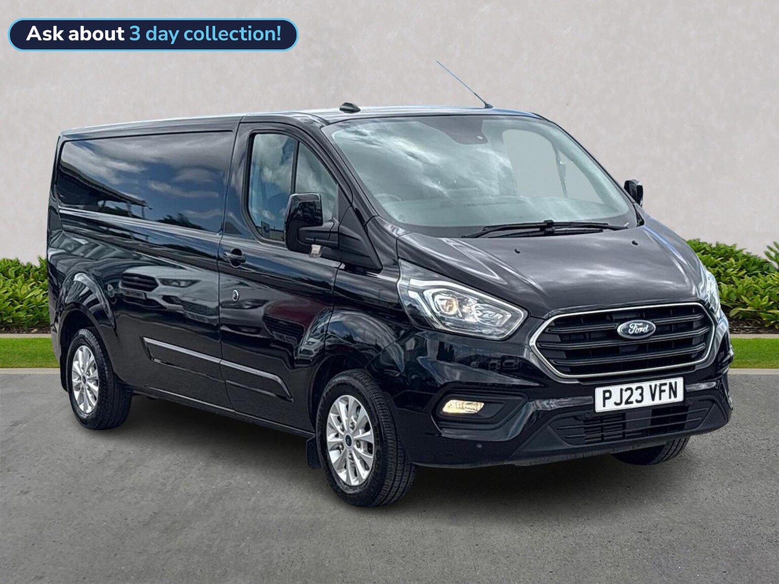 FORD TRANSIT CUSTOM 320 L2 DIESEL FWD 2.0 320 Ecoblue Limited Panel Van 5Dr Diesel Manual L2 H1 Euro 6 (S/S) (170 Ps)